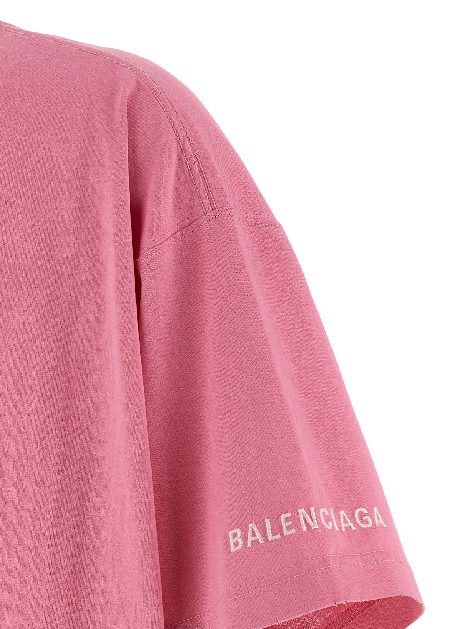 Cotton Women's T-Shirt - Balenciaga - Modalova