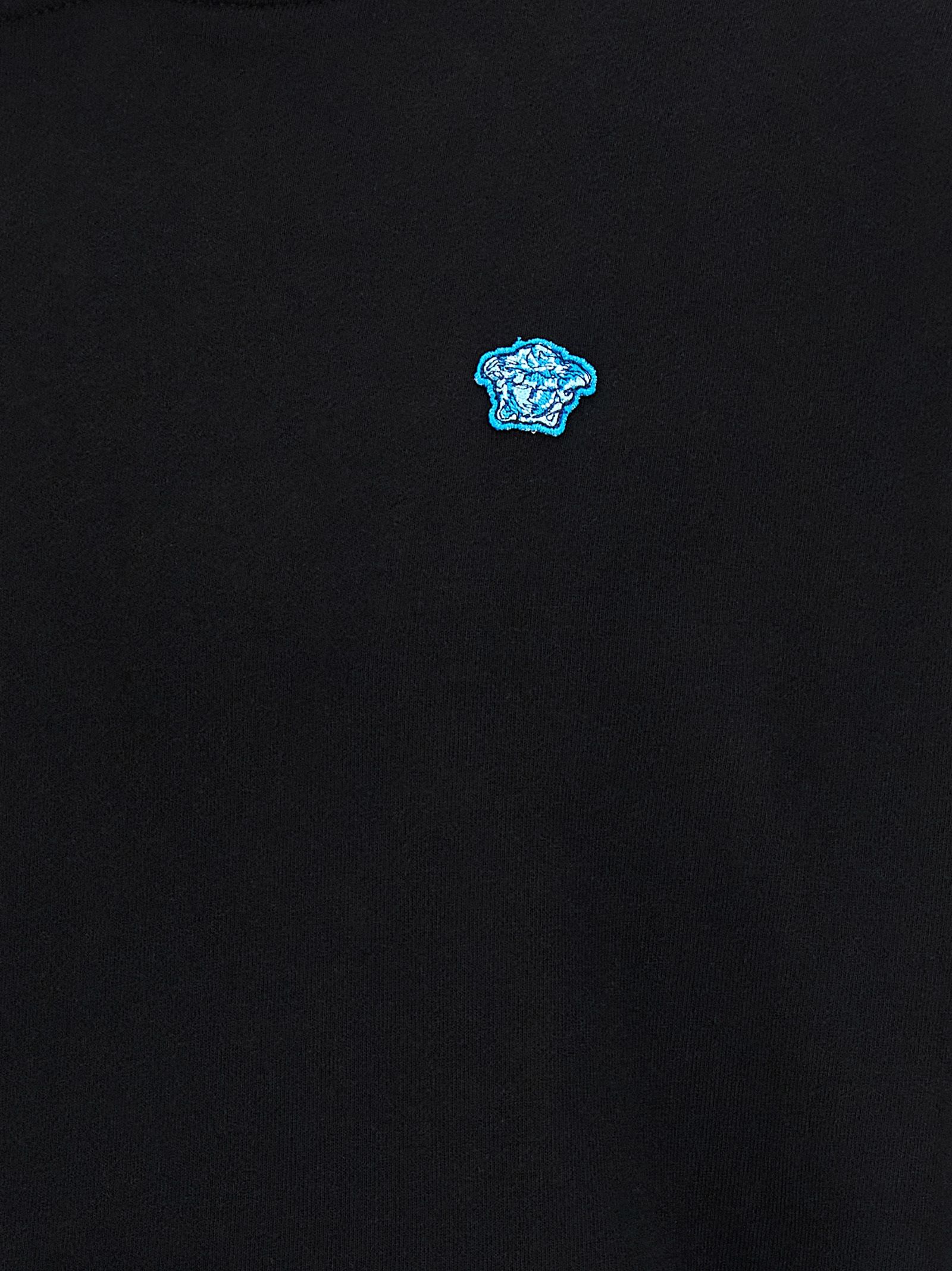Cotton Men's Sweatshirt - Versace - Modalova