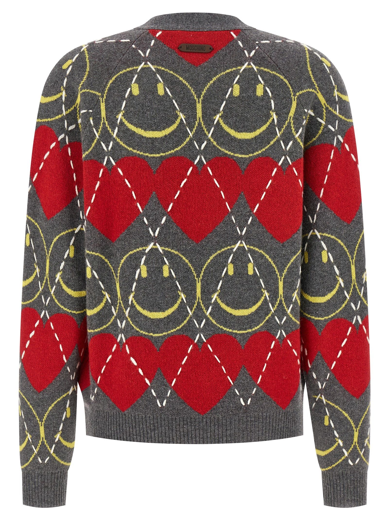 Wool Women's Cardigan - Moschino - Modalova