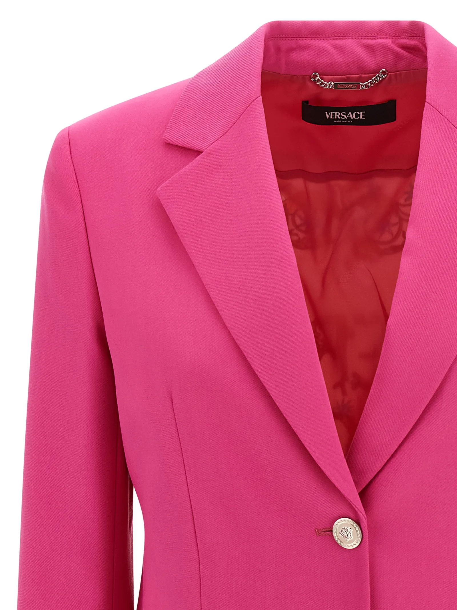 Virgin Wool Women's Blazer - Versace - Modalova
