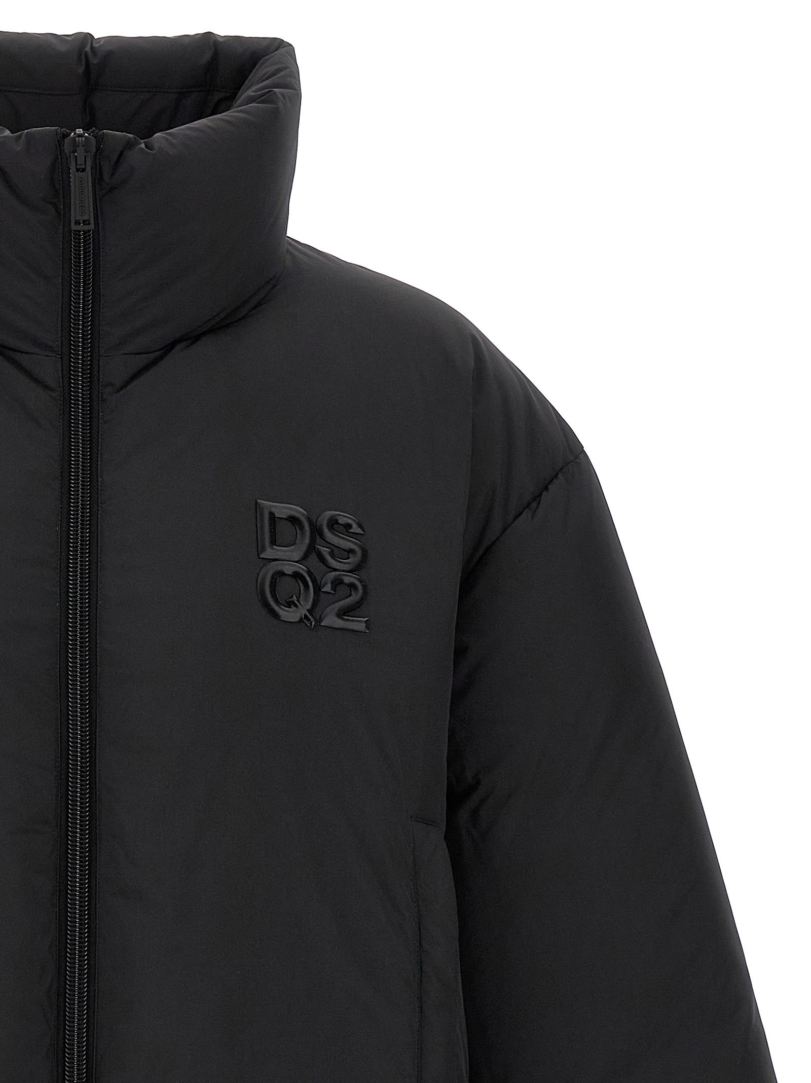Polyester Full-Length Men's Jacket - Dsquared² - Modalova