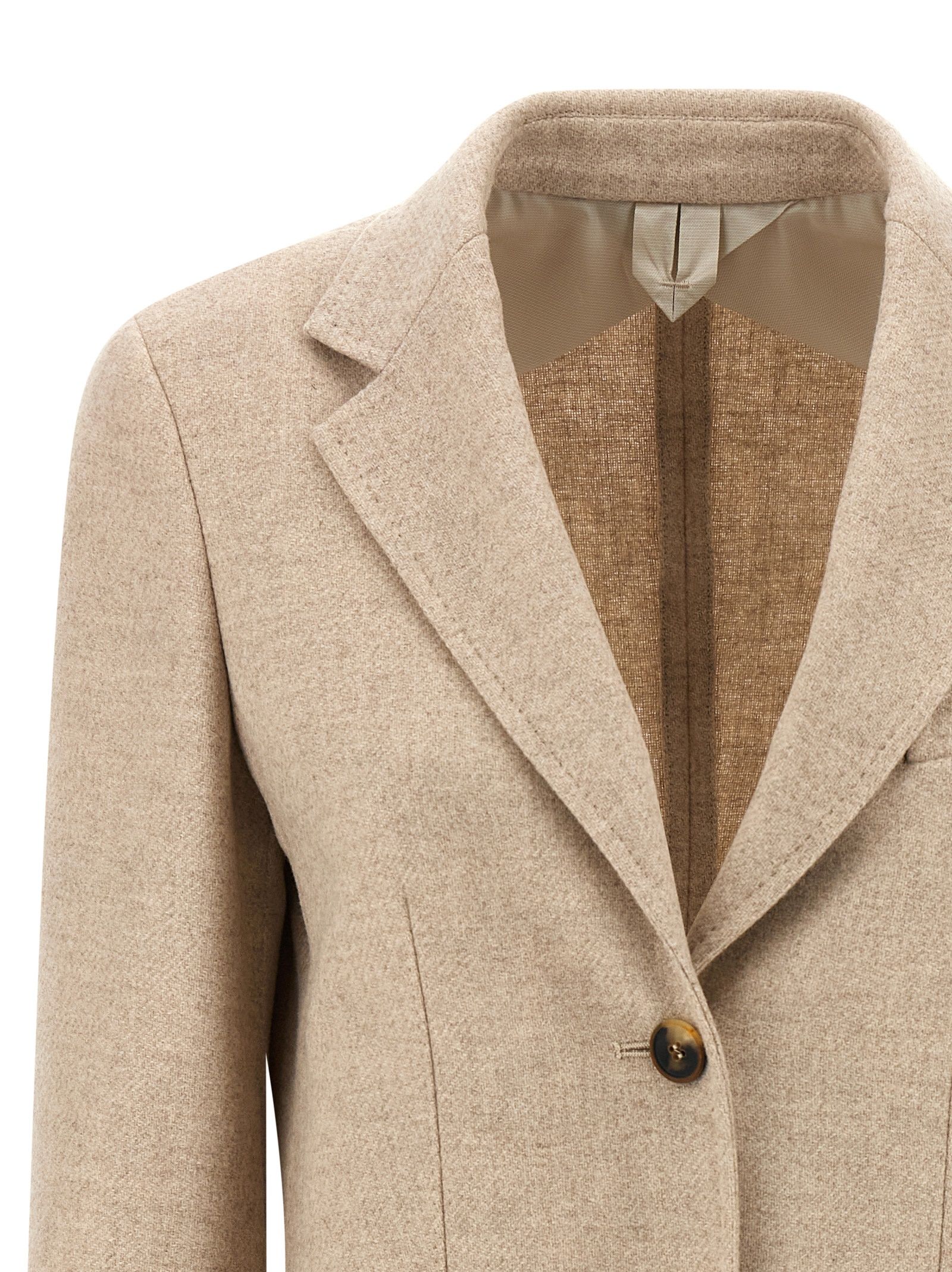 Alpaca Leather Women's Blazer - Max Mara - Modalova