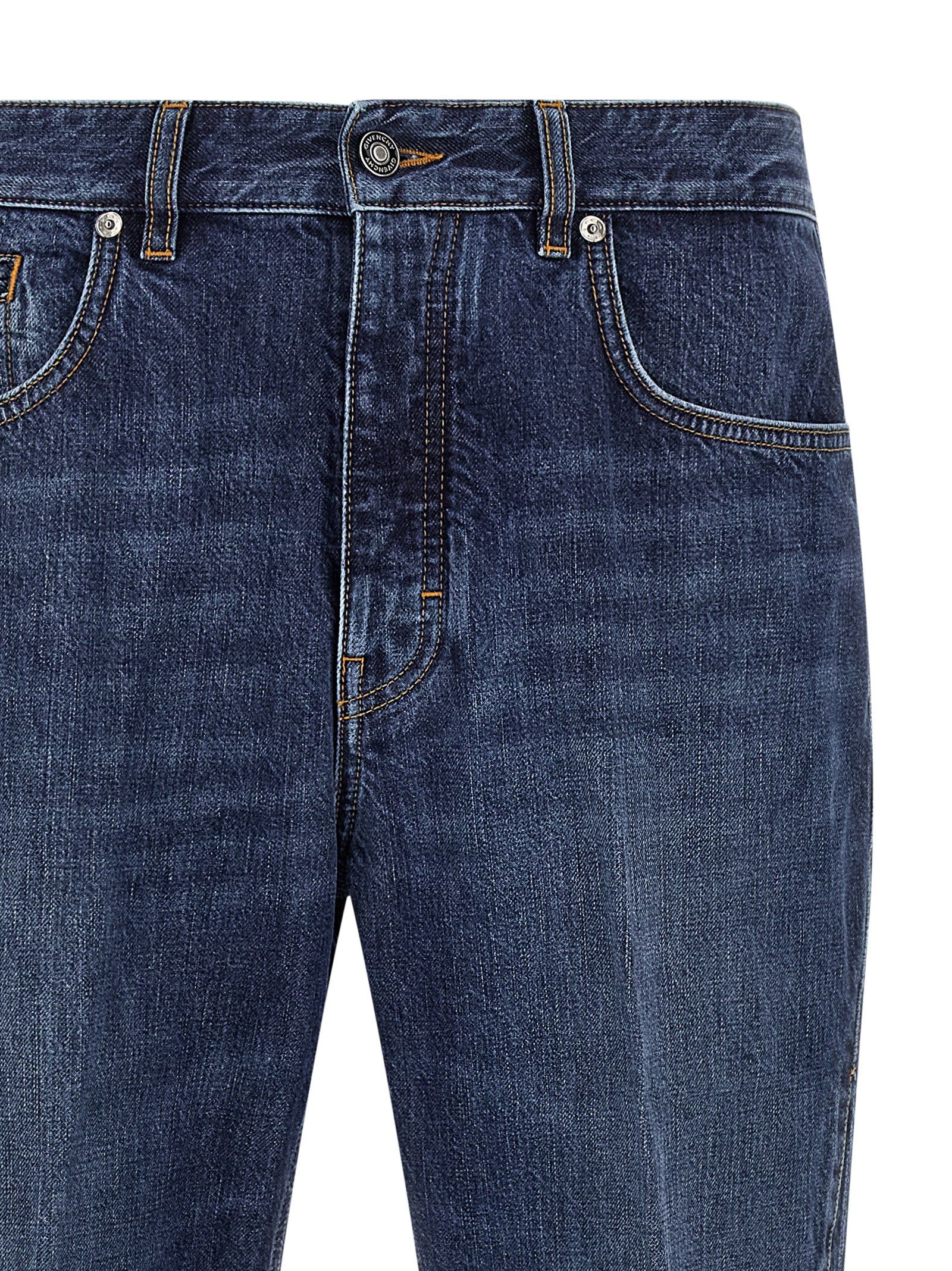 Cotton Straight-Leg Men's Jeans - Givenchy - Modalova
