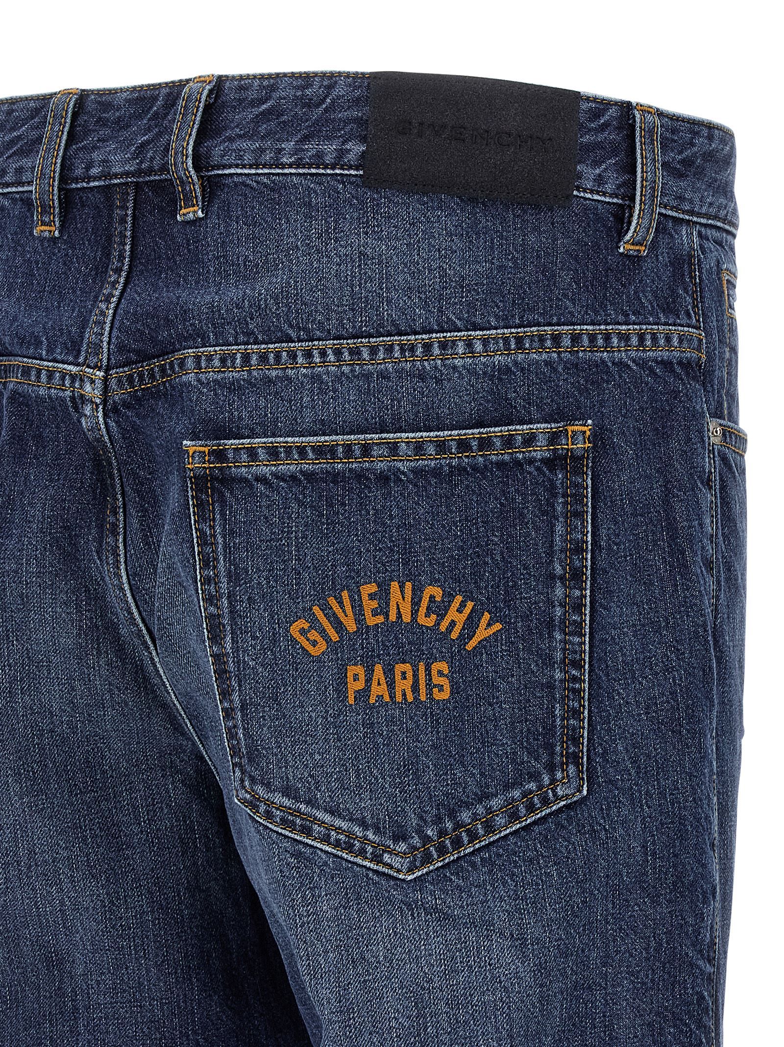 Cotton Straight-Leg Men's Jeans - Givenchy - Modalova