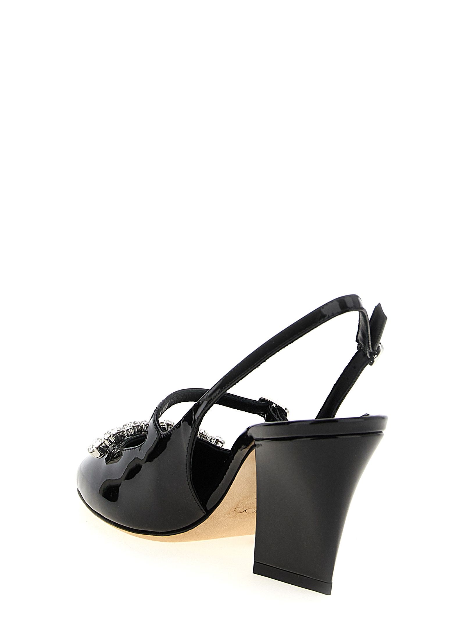 Leather Mid Heel Women's Pumps - Jimmy Choo - Modalova