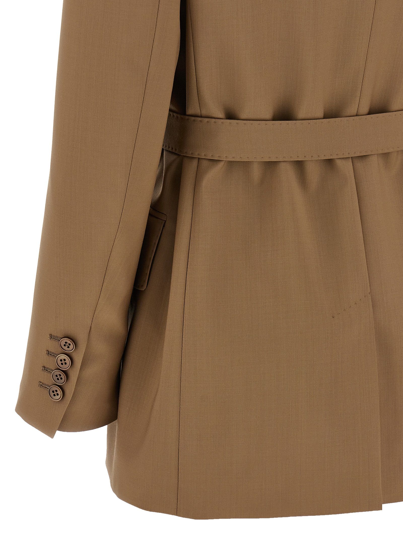 Virgin Wool Women's Blazer - Max Mara - Modalova