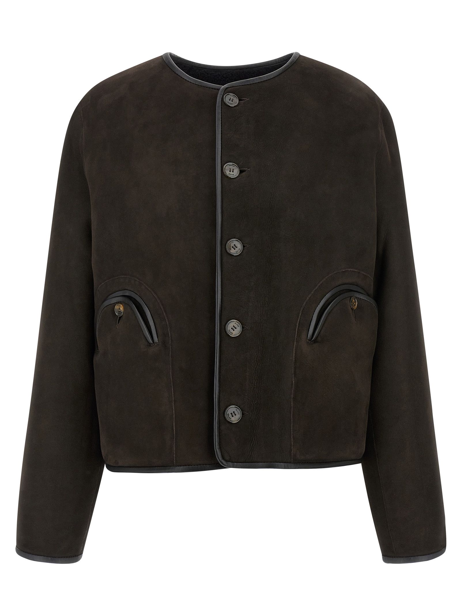 Lamb Leather Shell Women's Jacket - Blazé Milano - Modalova