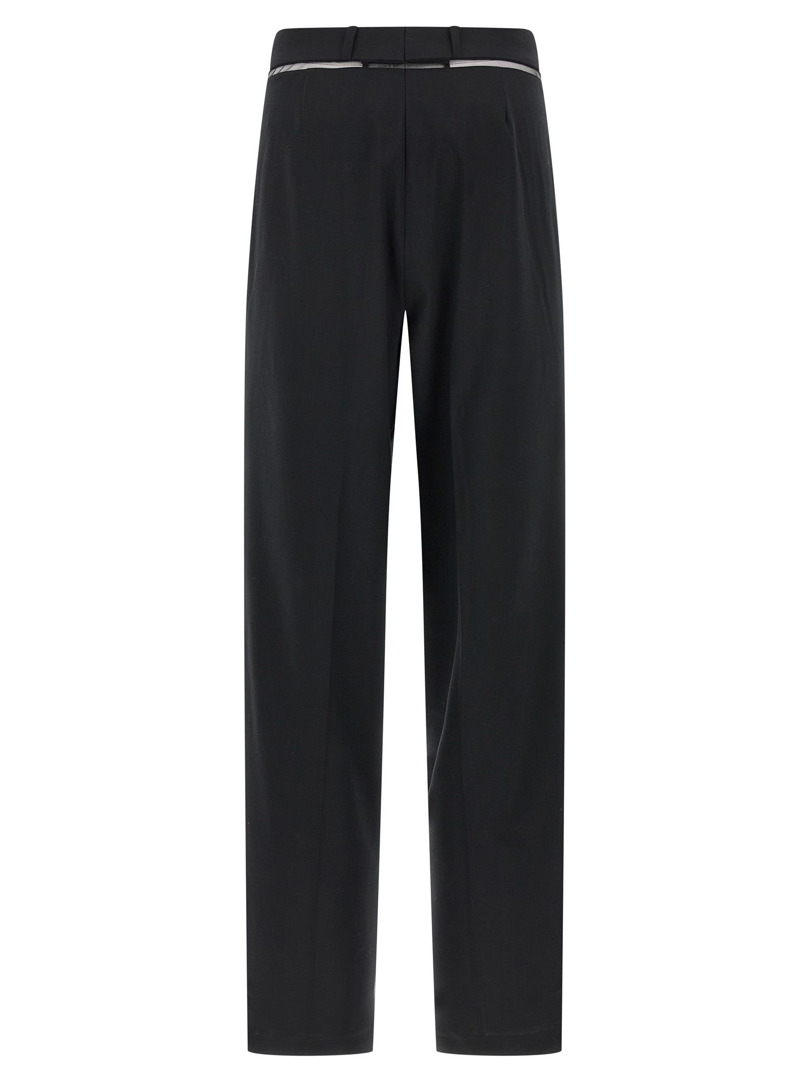 Virgin Wool Casual Women's Pants - Nensi Dojaka - Modalova