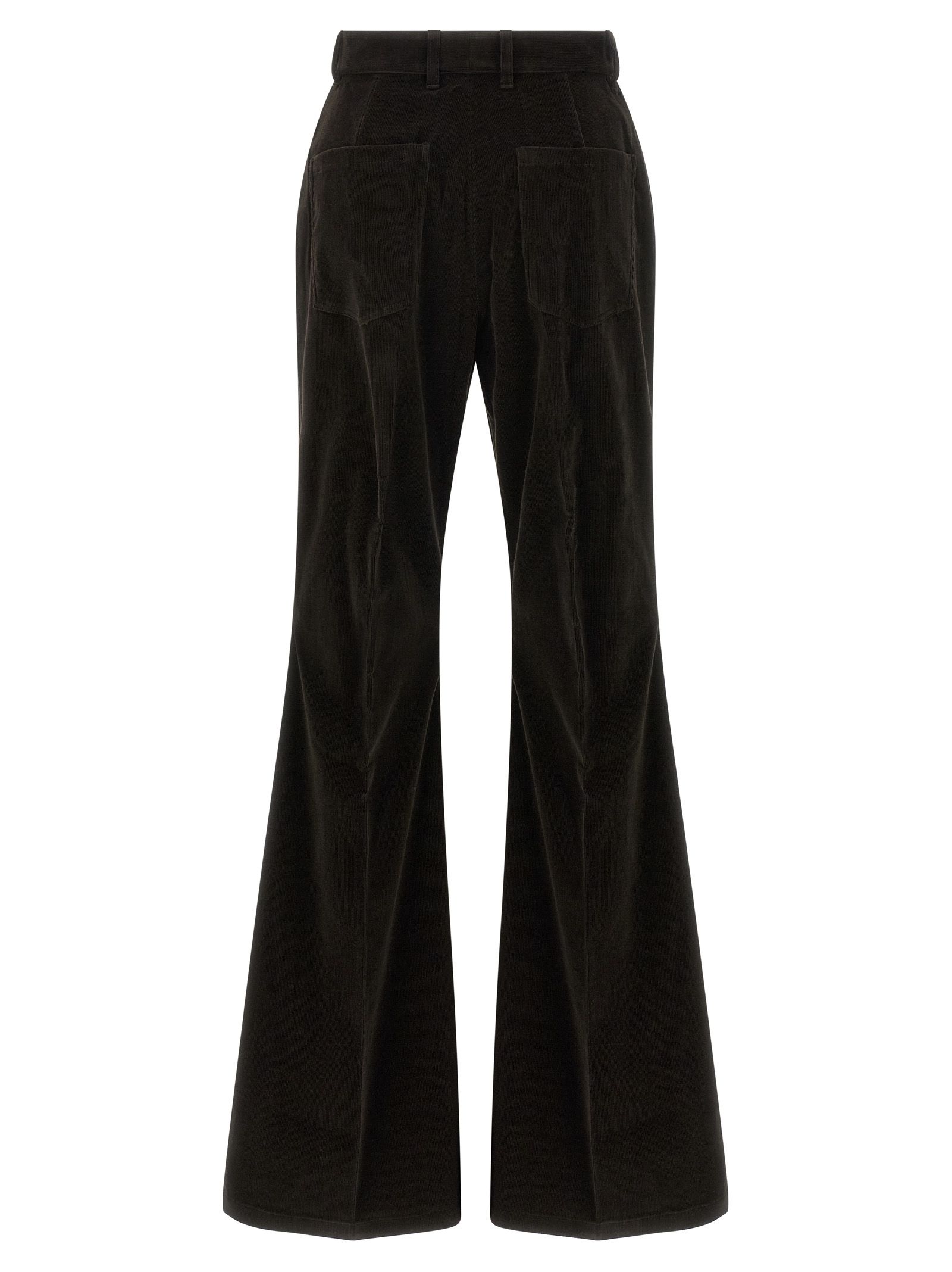 Cotton Flared Women's Pants - Ferragamo - Modalova