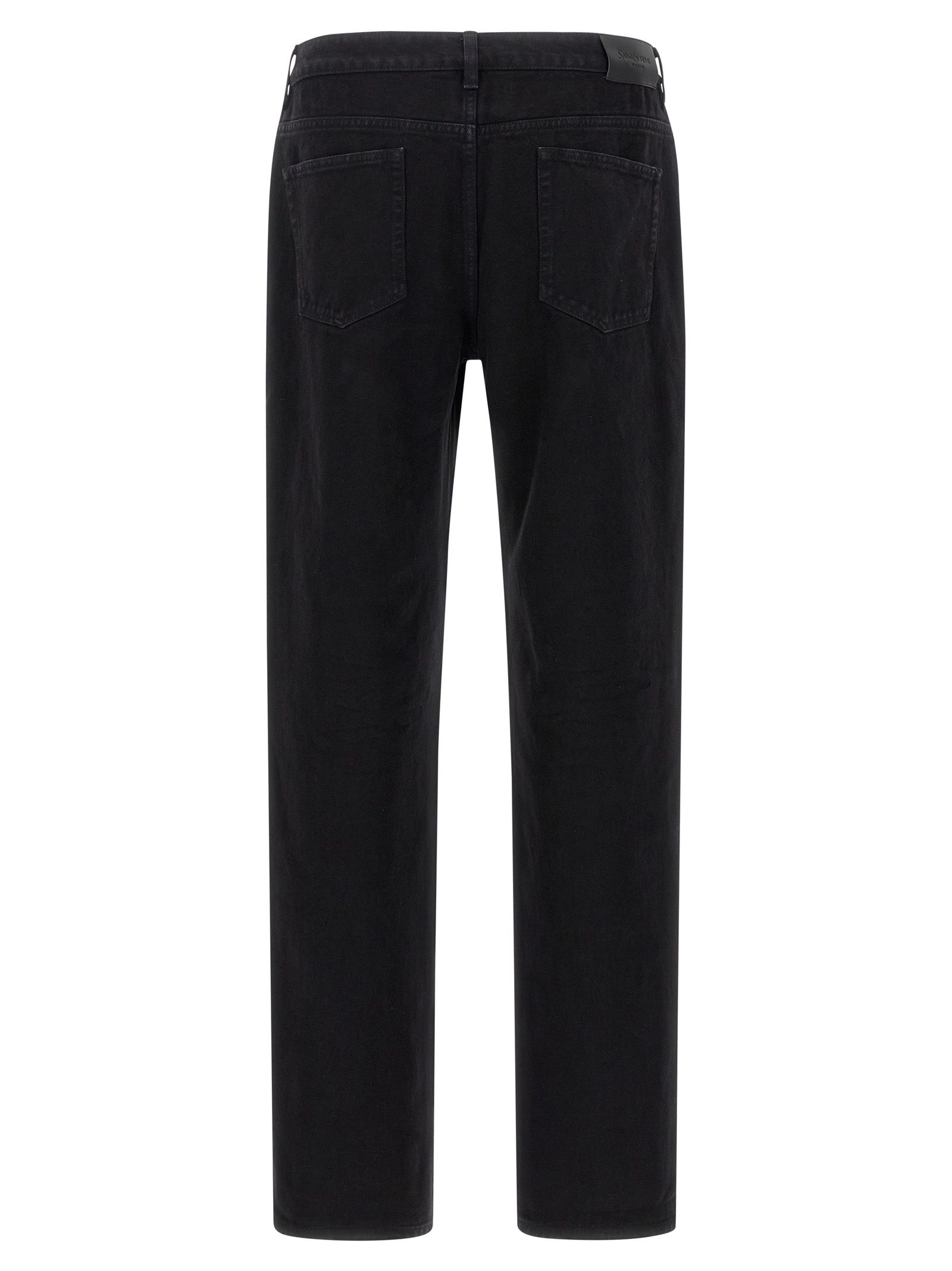 Cotton Straight-Leg Men's Jeans - Saint Laurent - Modalova