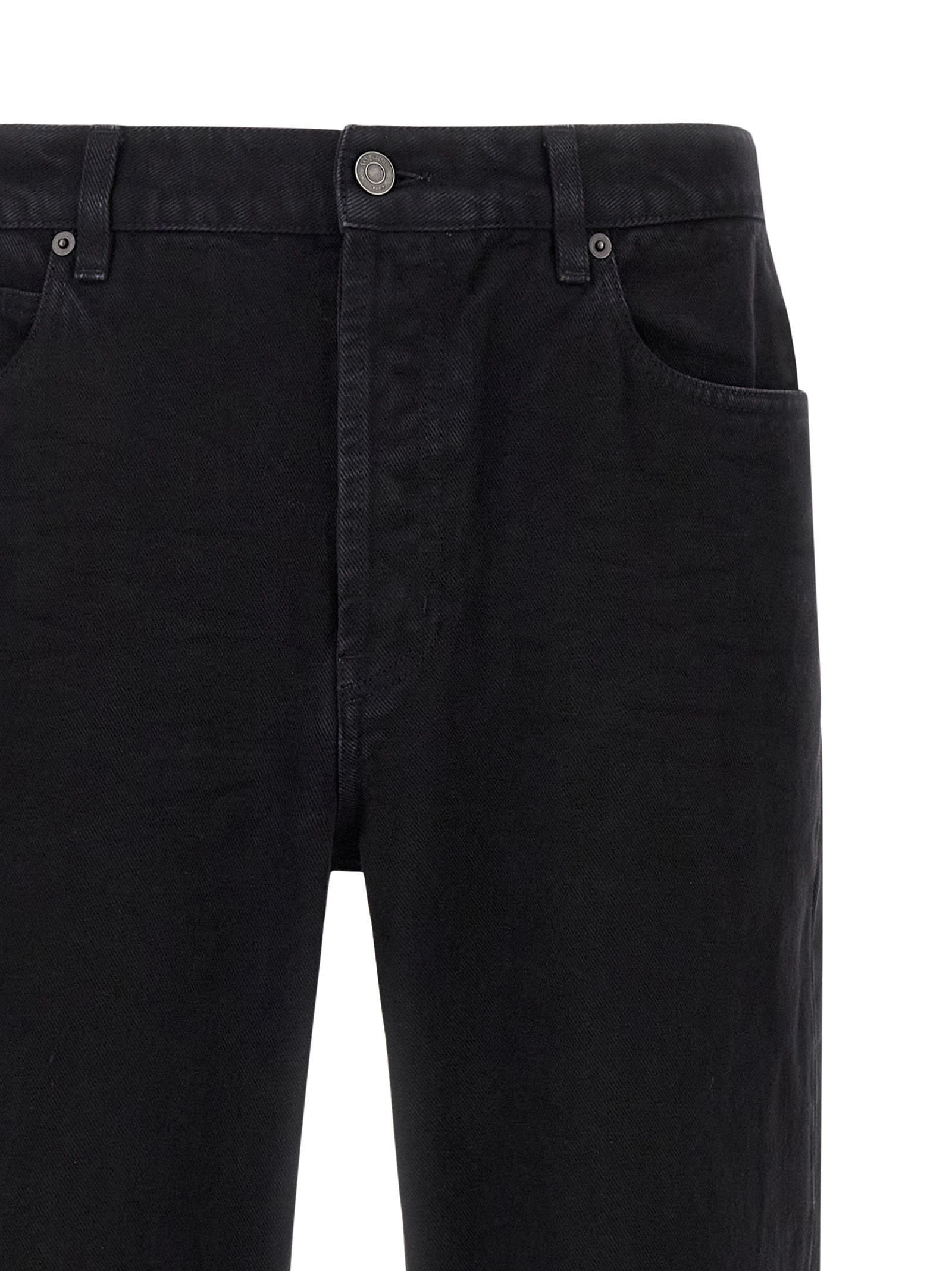 Cotton Straight-Leg Men's Jeans - Saint Laurent - Modalova