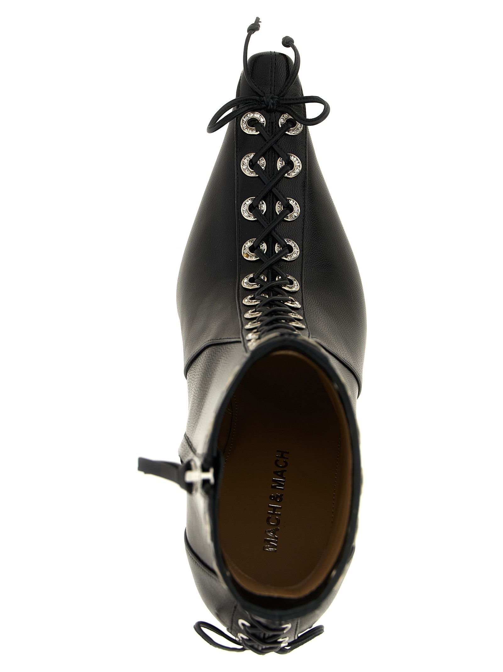 Calfskin Ankle Women's Boots - MACH & MACH - Modalova