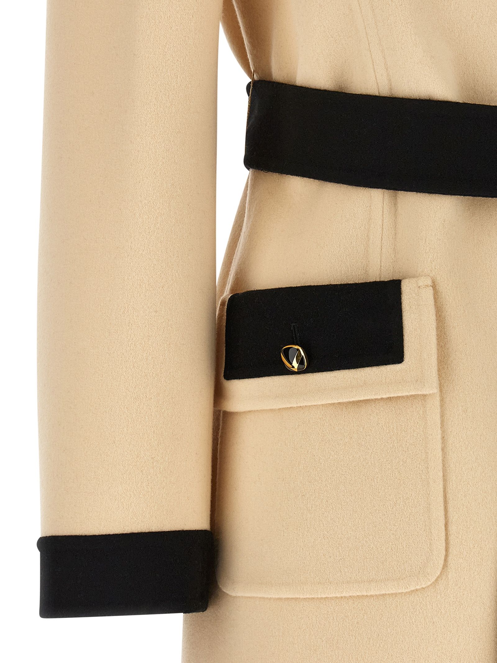 Virgin Wool Women's Coat - Valentino Garavani - Modalova