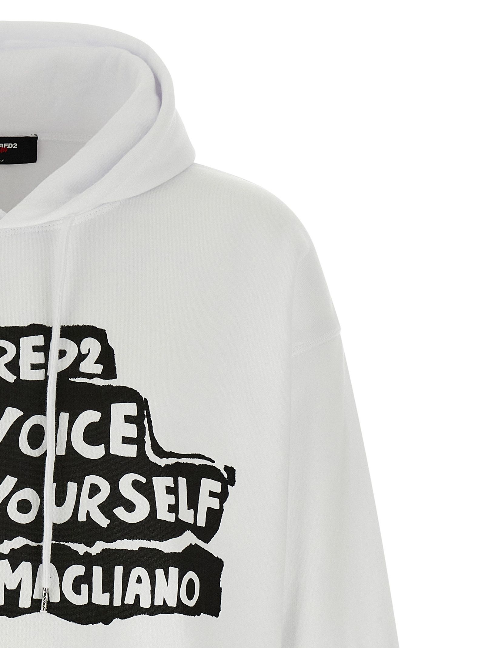 Cotton Men's Sweatshirt - Dsquared² - Modalova