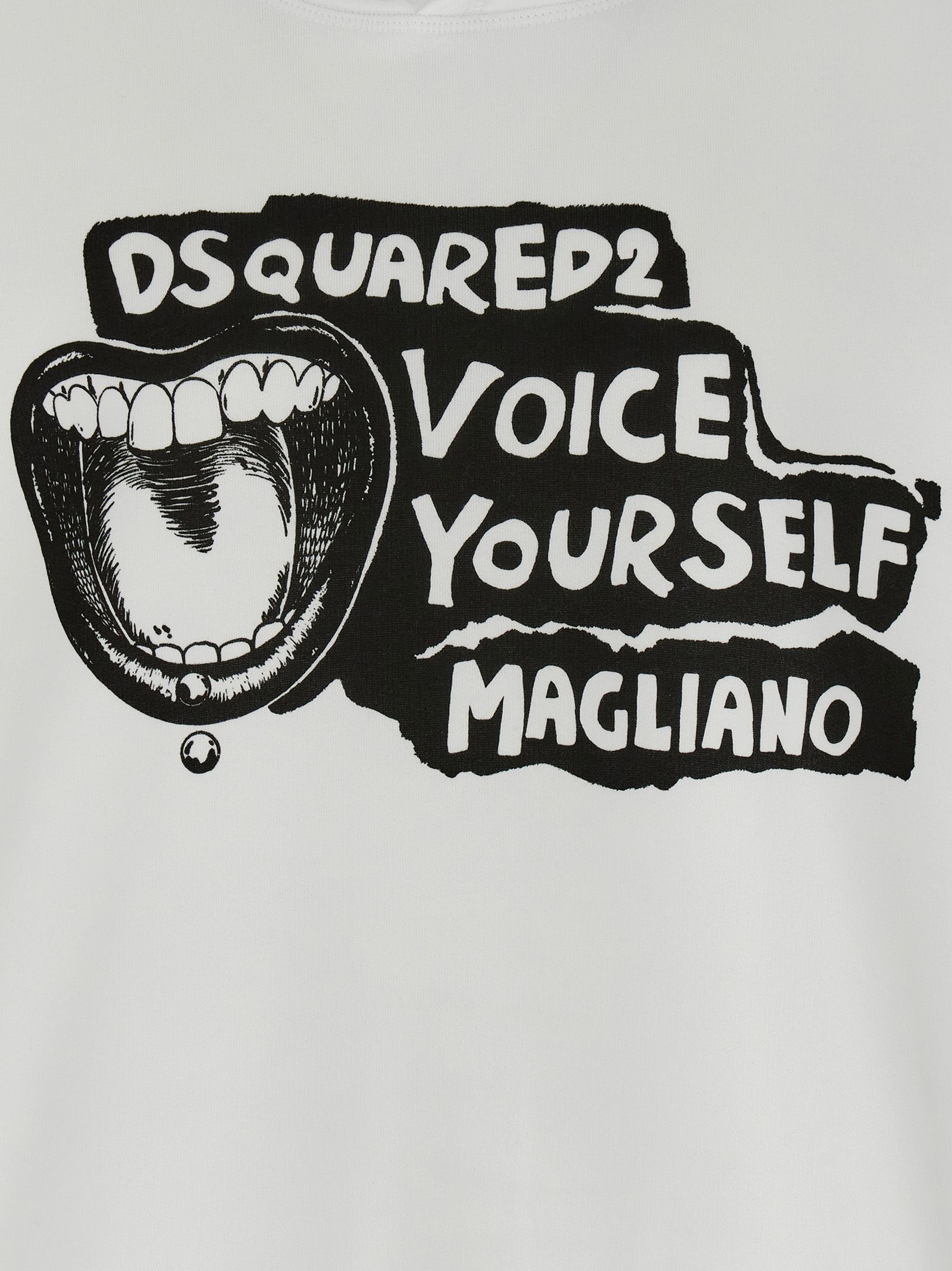 Cotton Men's Sweatshirt - Dsquared² - Modalova