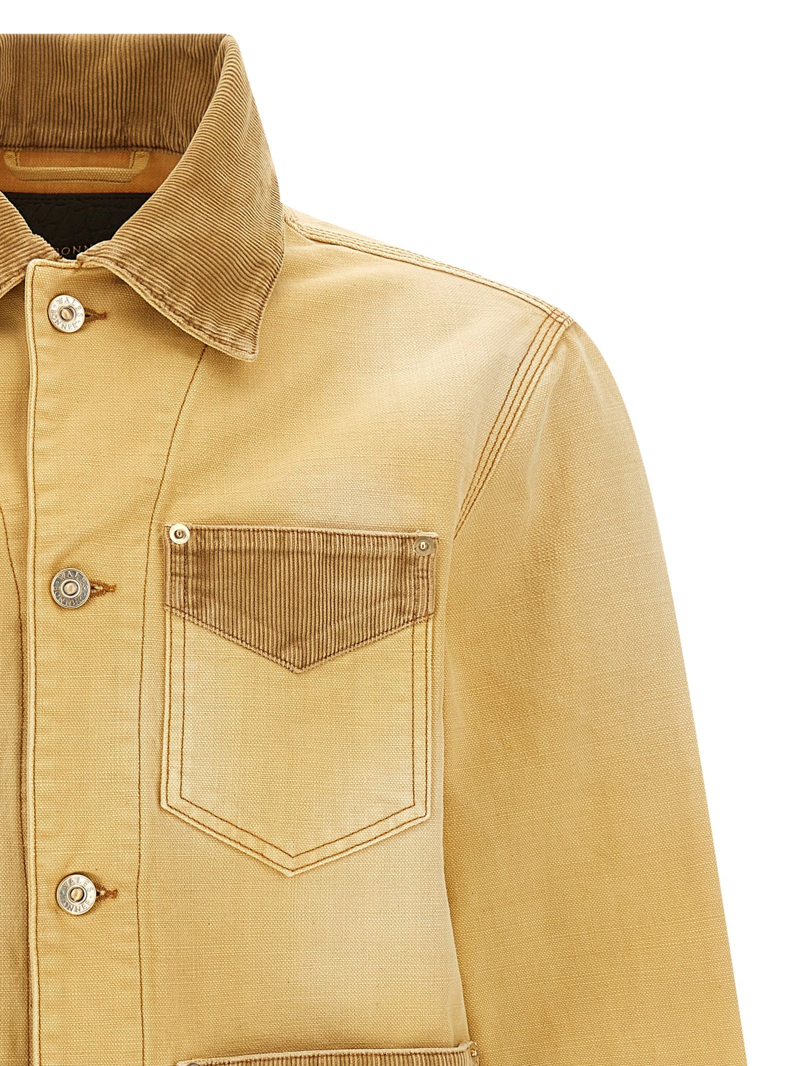 Cotton Denim Men's Jacket - WALES BONNER - Modalova