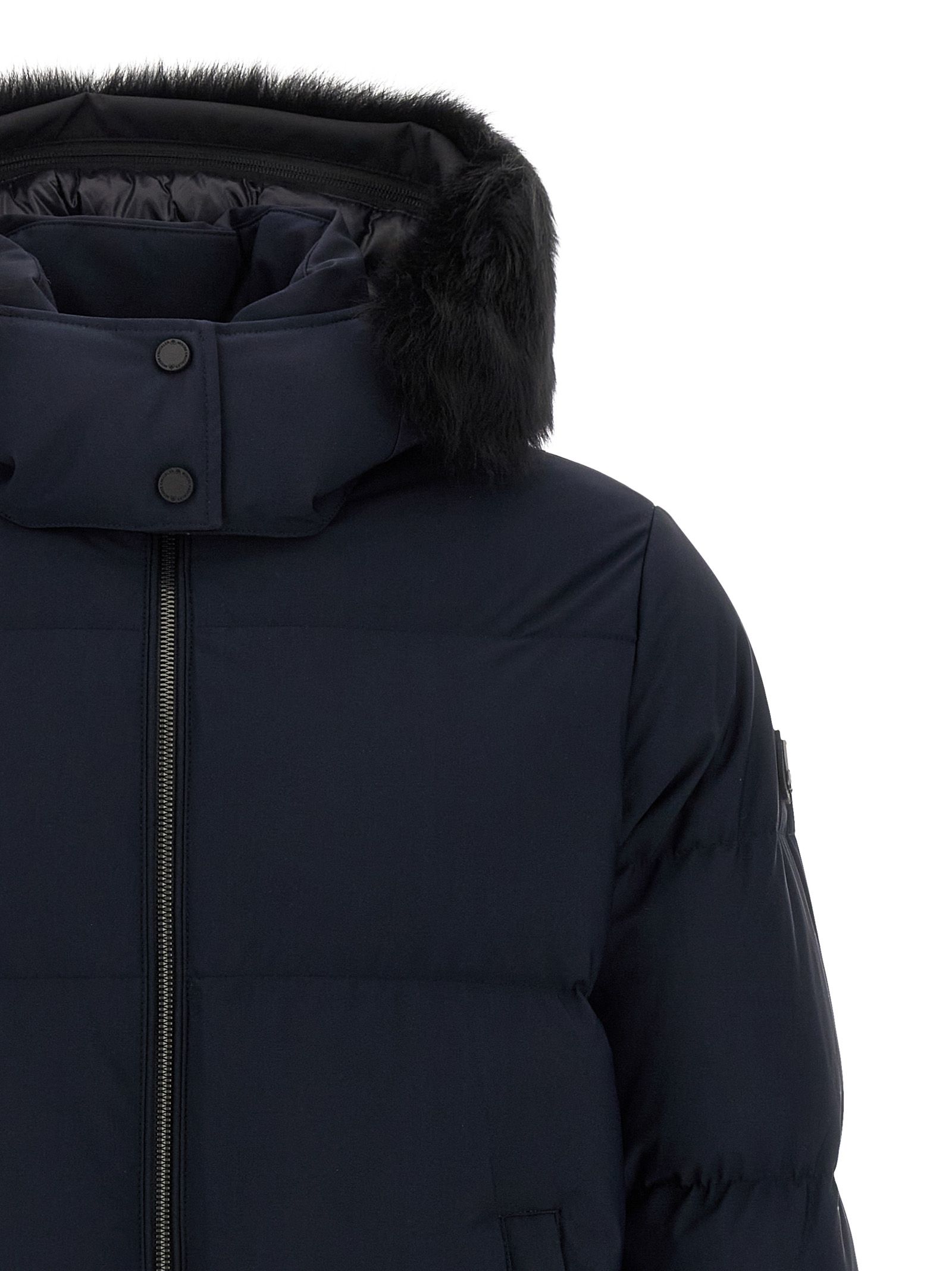 Nylon Full-Length Men's Jacket - Moose Knuckles - Modalova