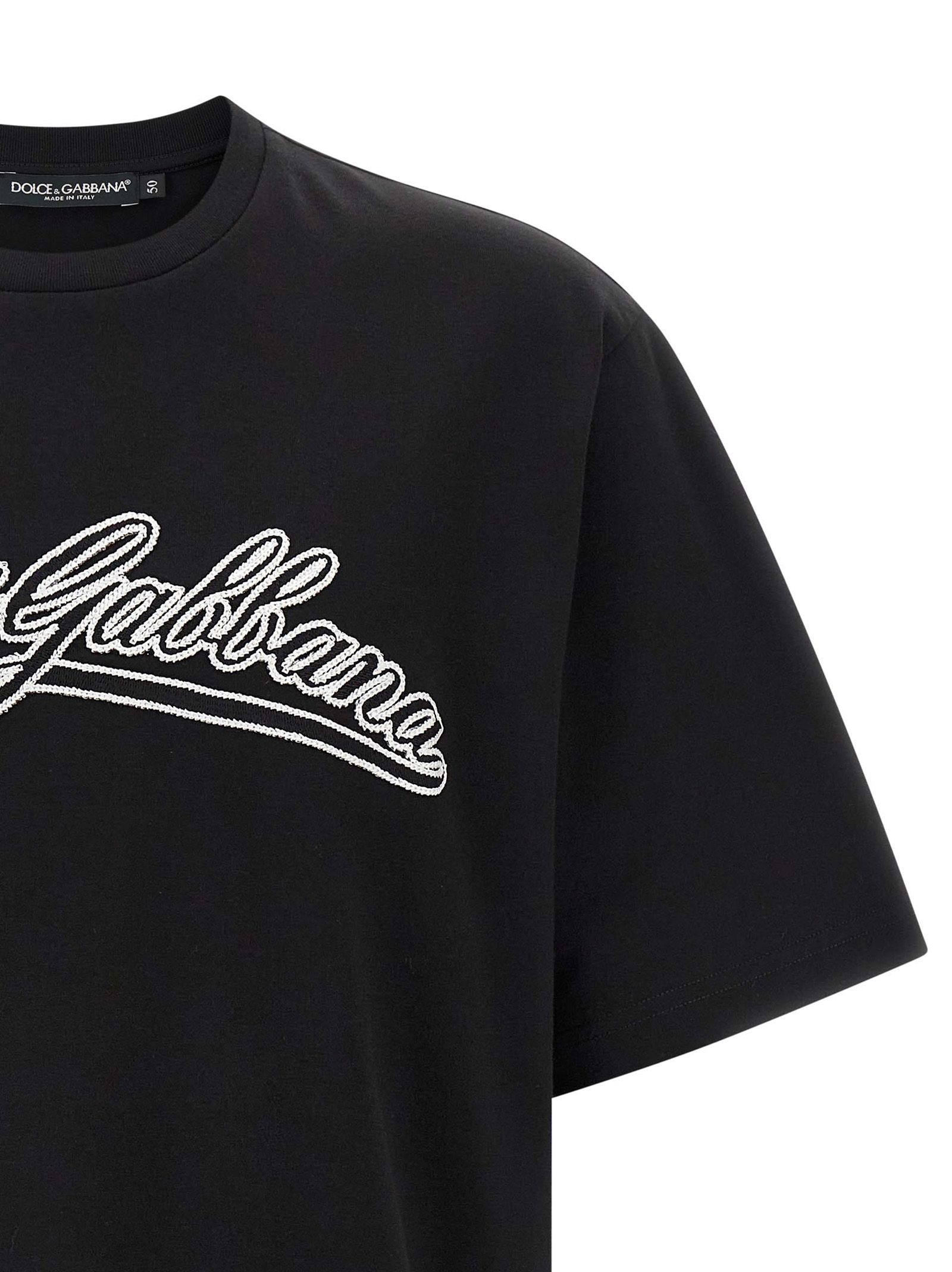 Cotton Men's T-Shirt - Dolce & Gabbana - Modalova