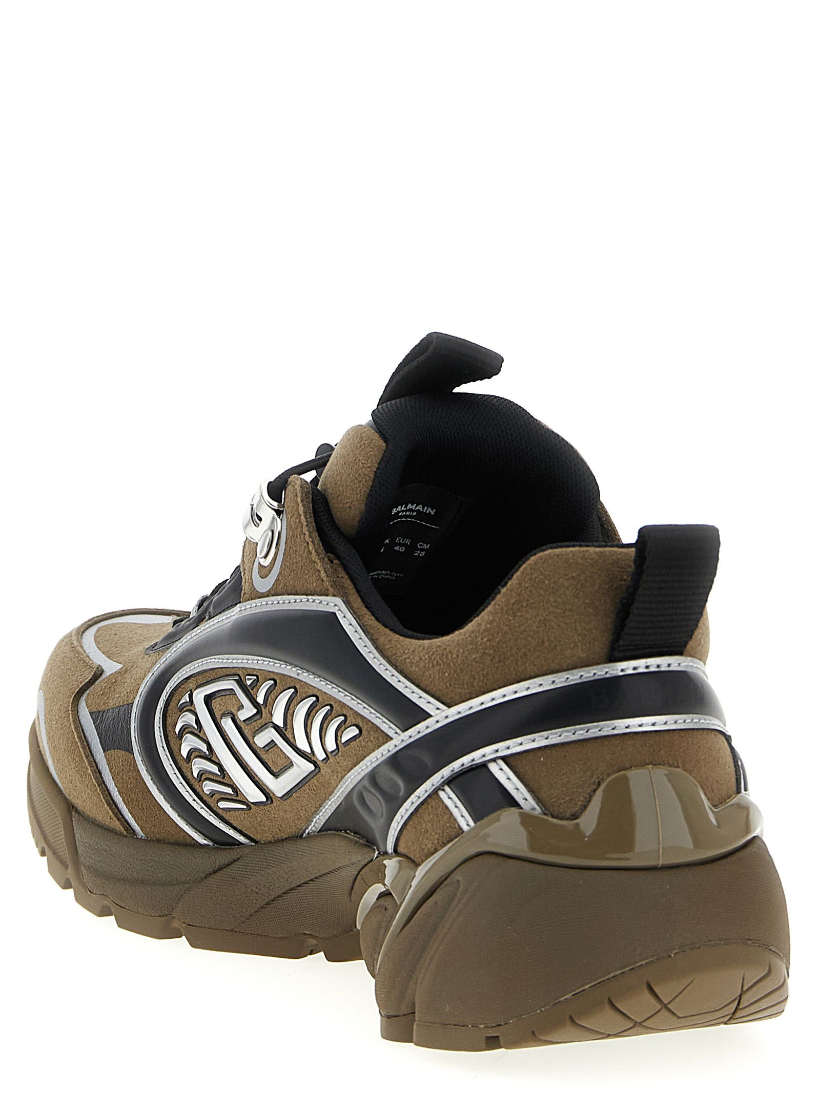 Polyethylene Athletic Men's Sneakers - Balmain - Modalova