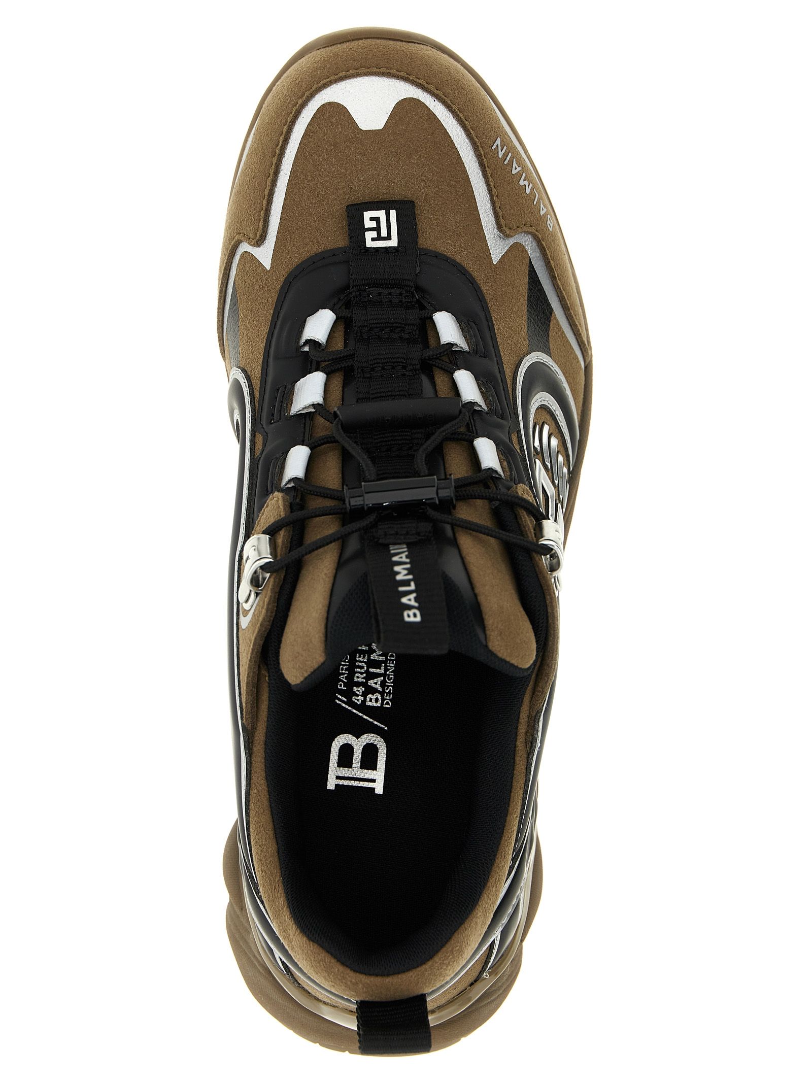 Polyethylene Athletic Men's Sneakers - Balmain - Modalova