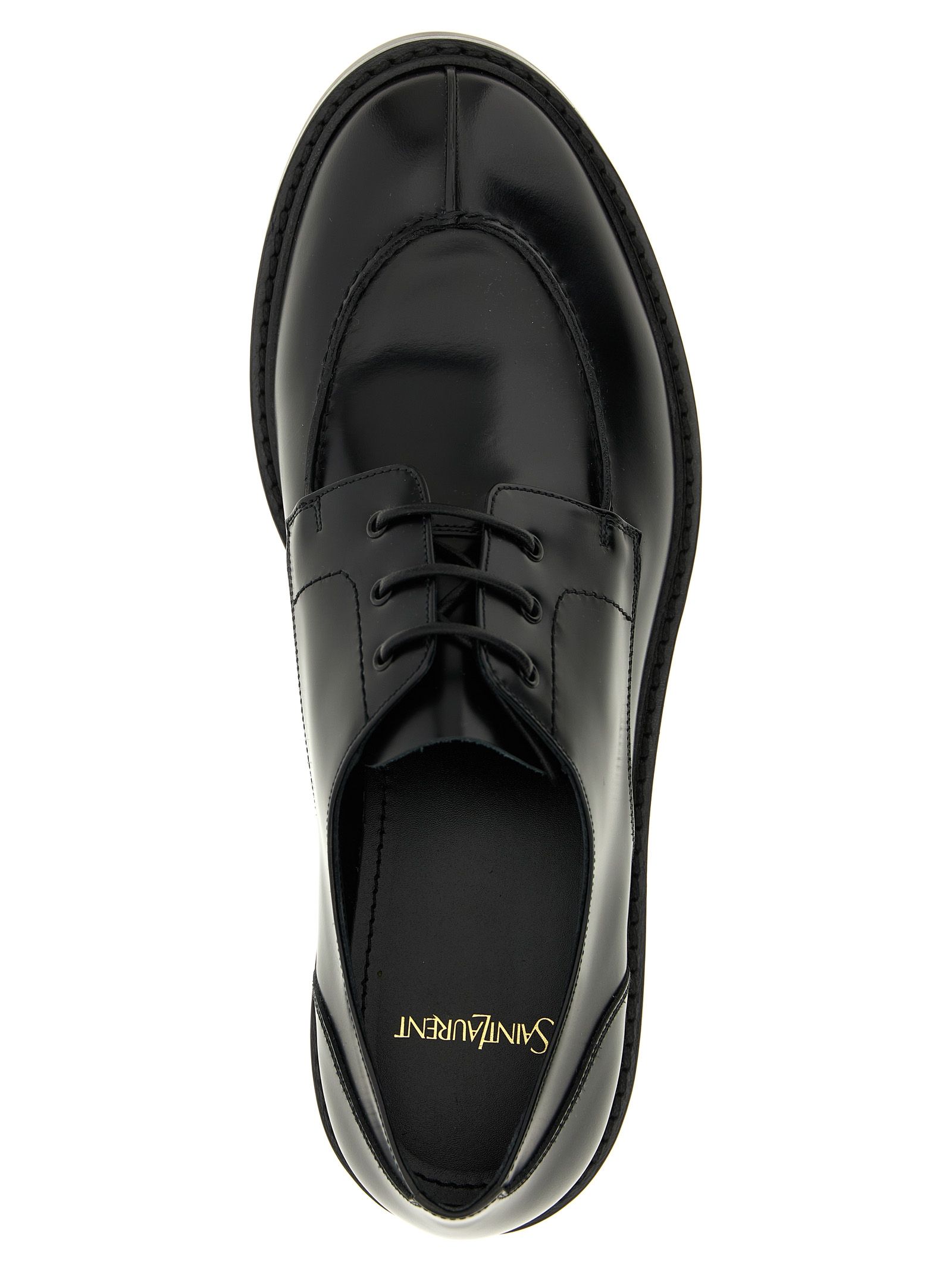 Calfskin Oxfords And Men's Derbies - Saint Laurent - Modalova