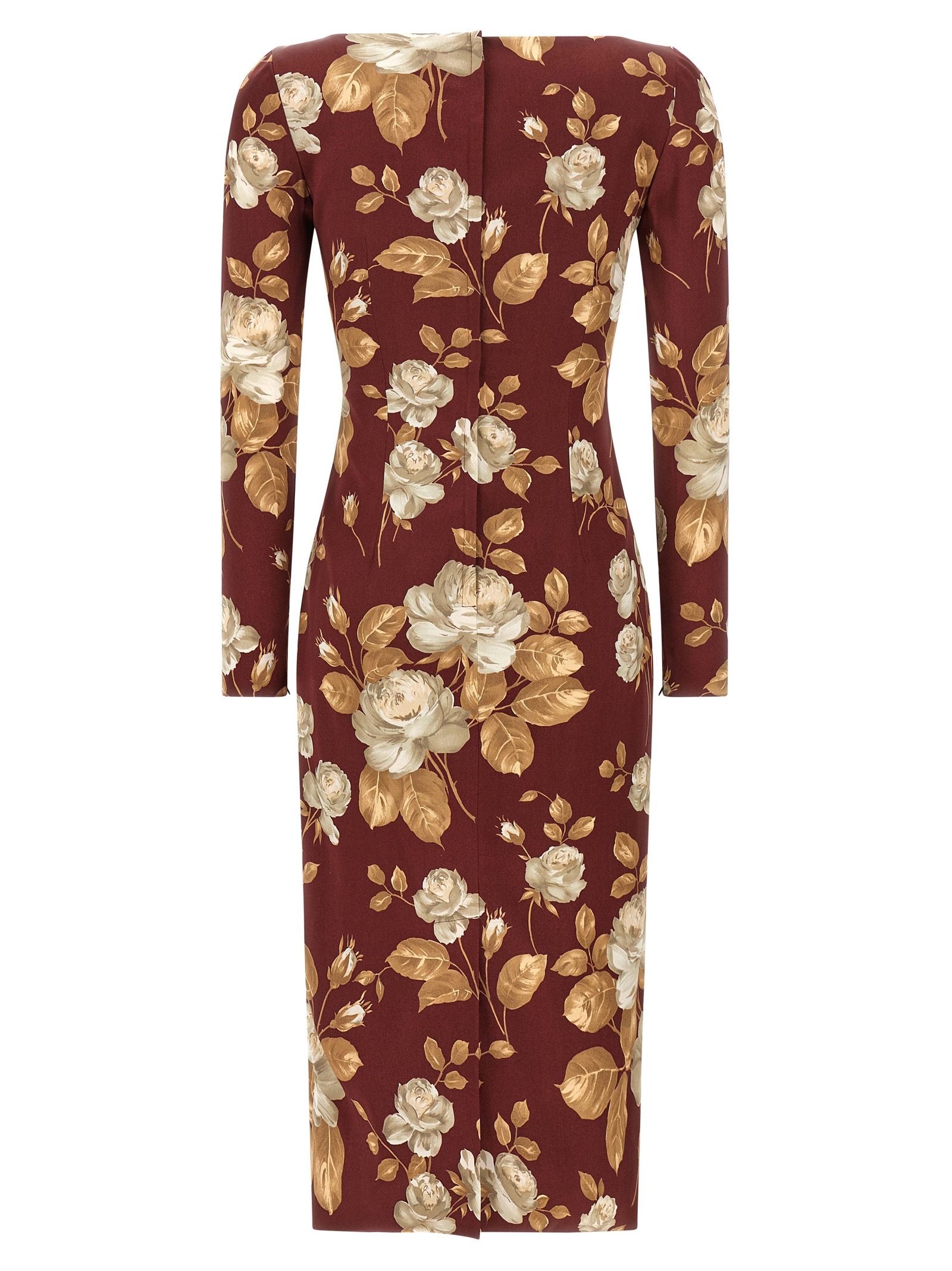 Elastane Midi Women's Dress - Dolce & Gabbana - Modalova