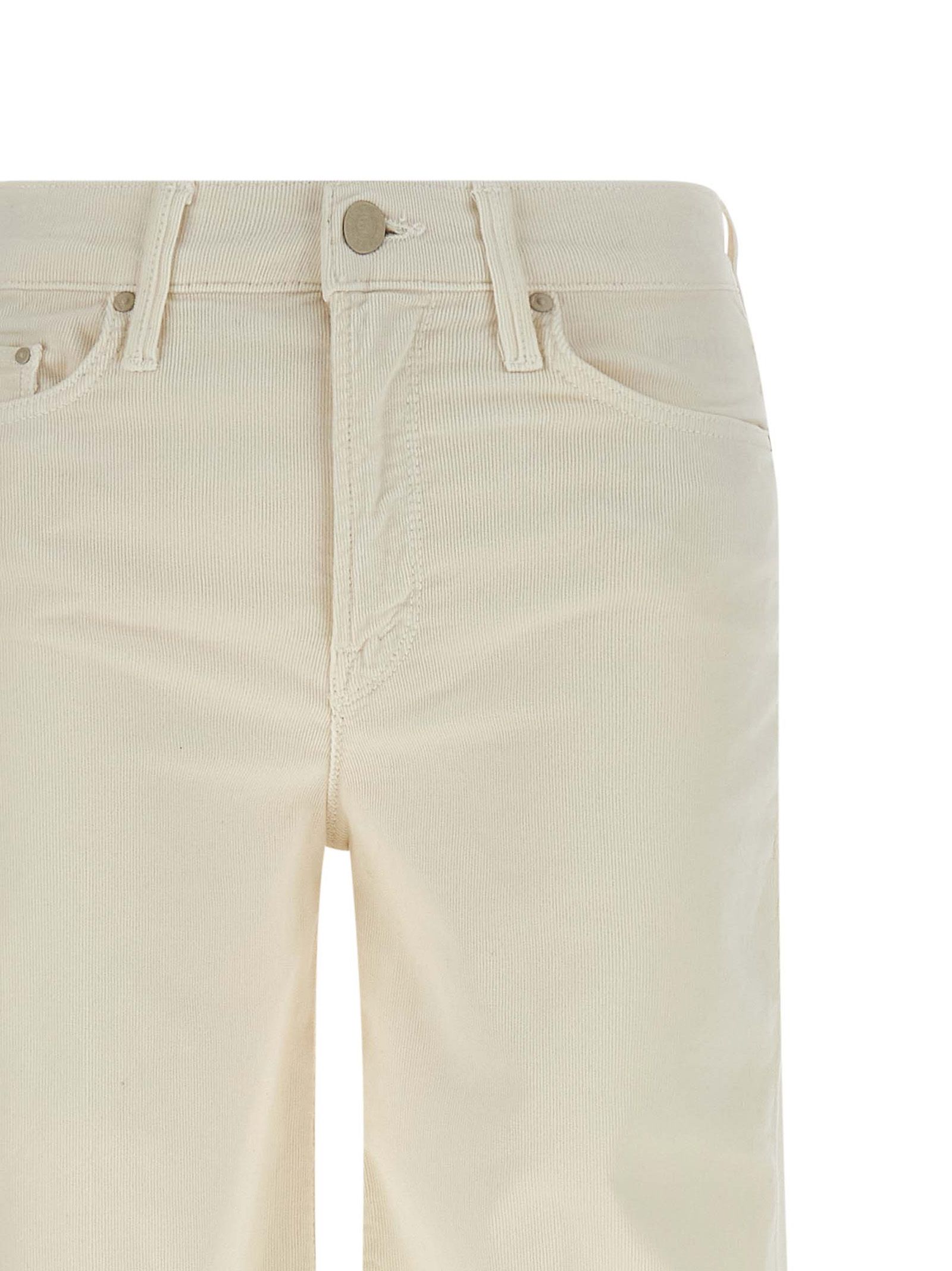 Cotton Flared Women's Pants - Mother Denim - Modalova