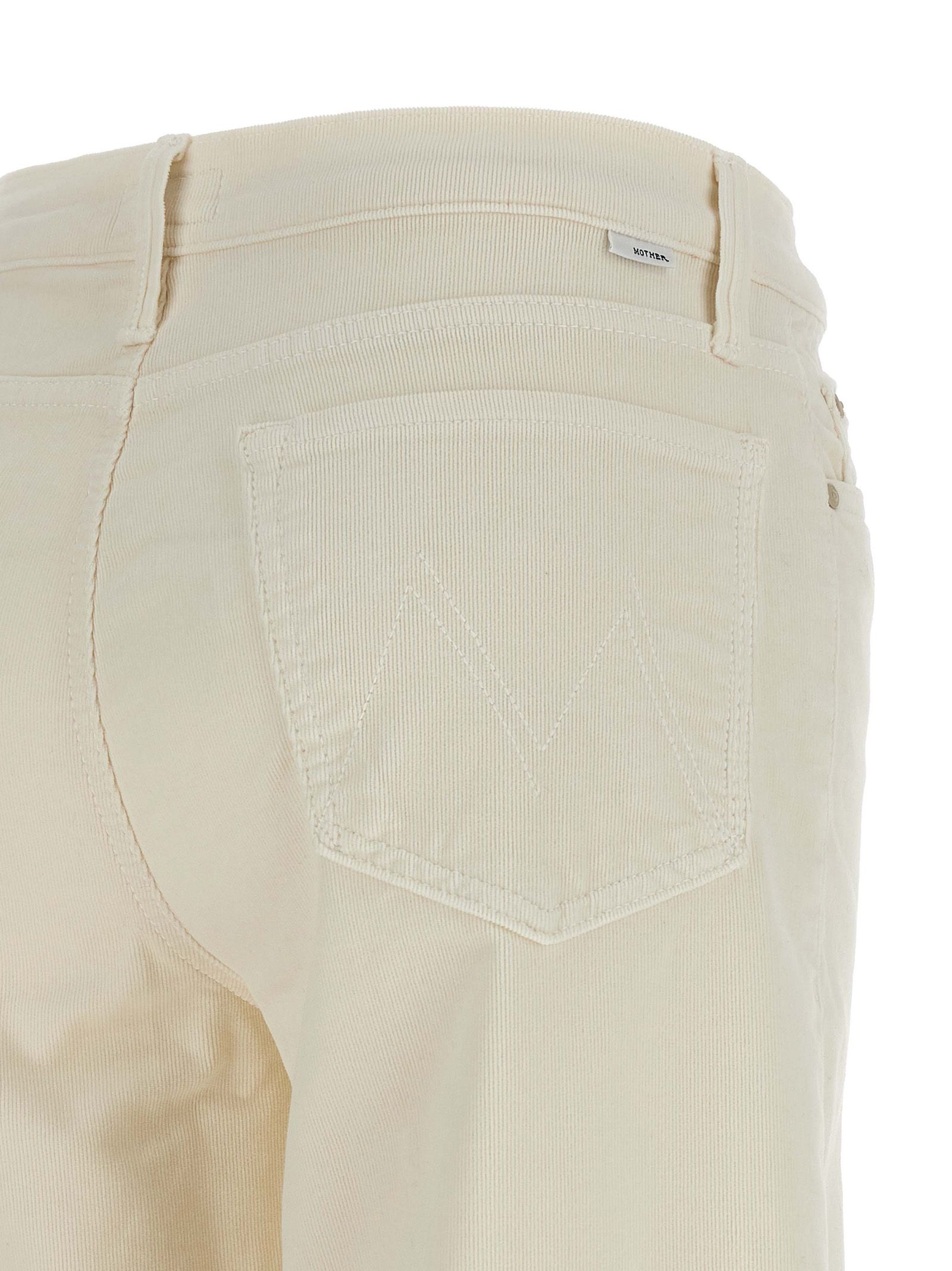 Cotton Flared Women's Pants - Mother Denim - Modalova