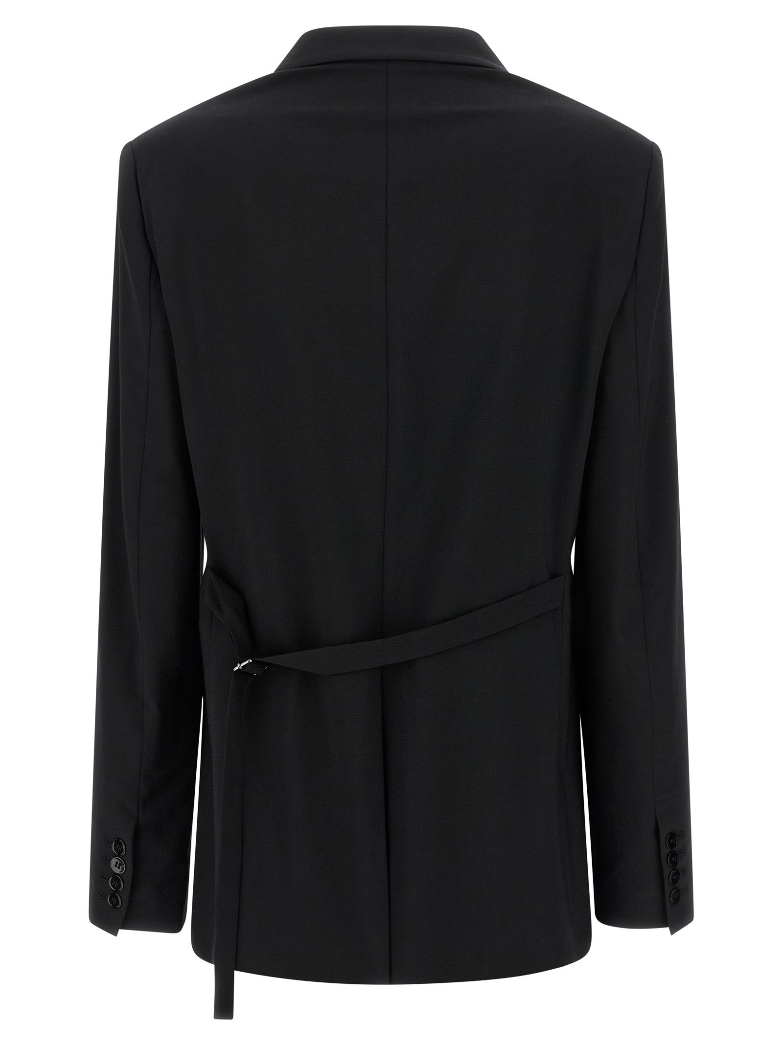 Virgin Wool Women's Blazer - Nensi Dojaka - Modalova
