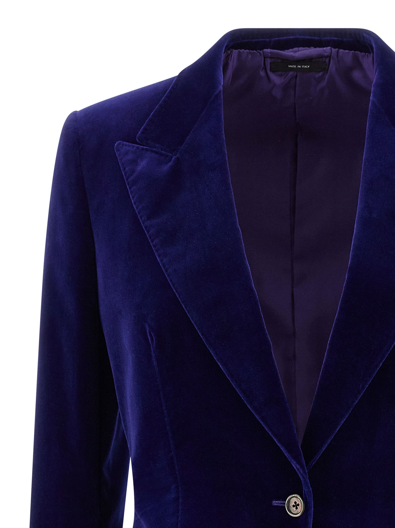 Tom Ford Blue Cotton Women's Blazer - Tom Ford - Modalova