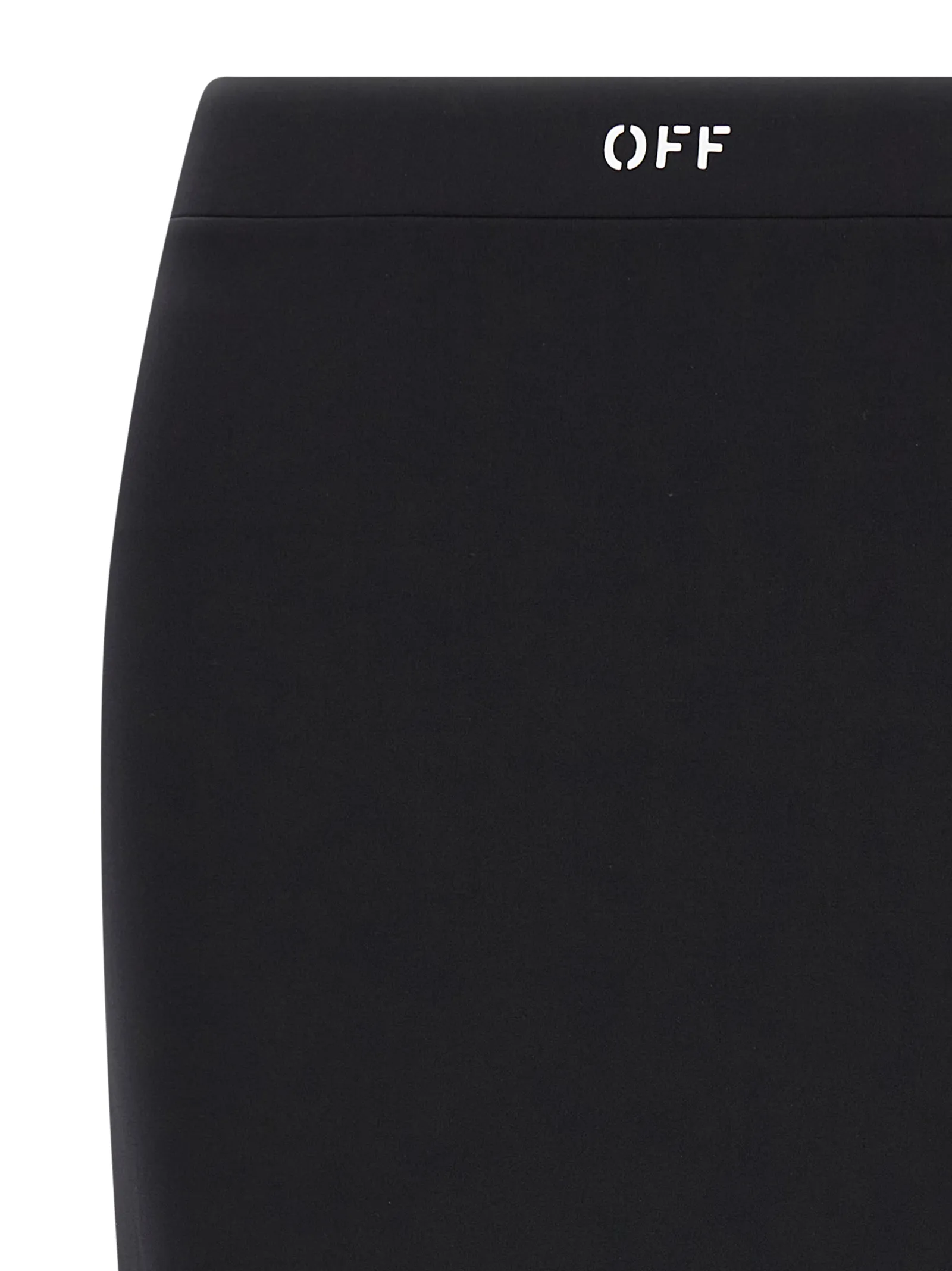 Polyamide Midi Women's Skirt - Off-White - Modalova
