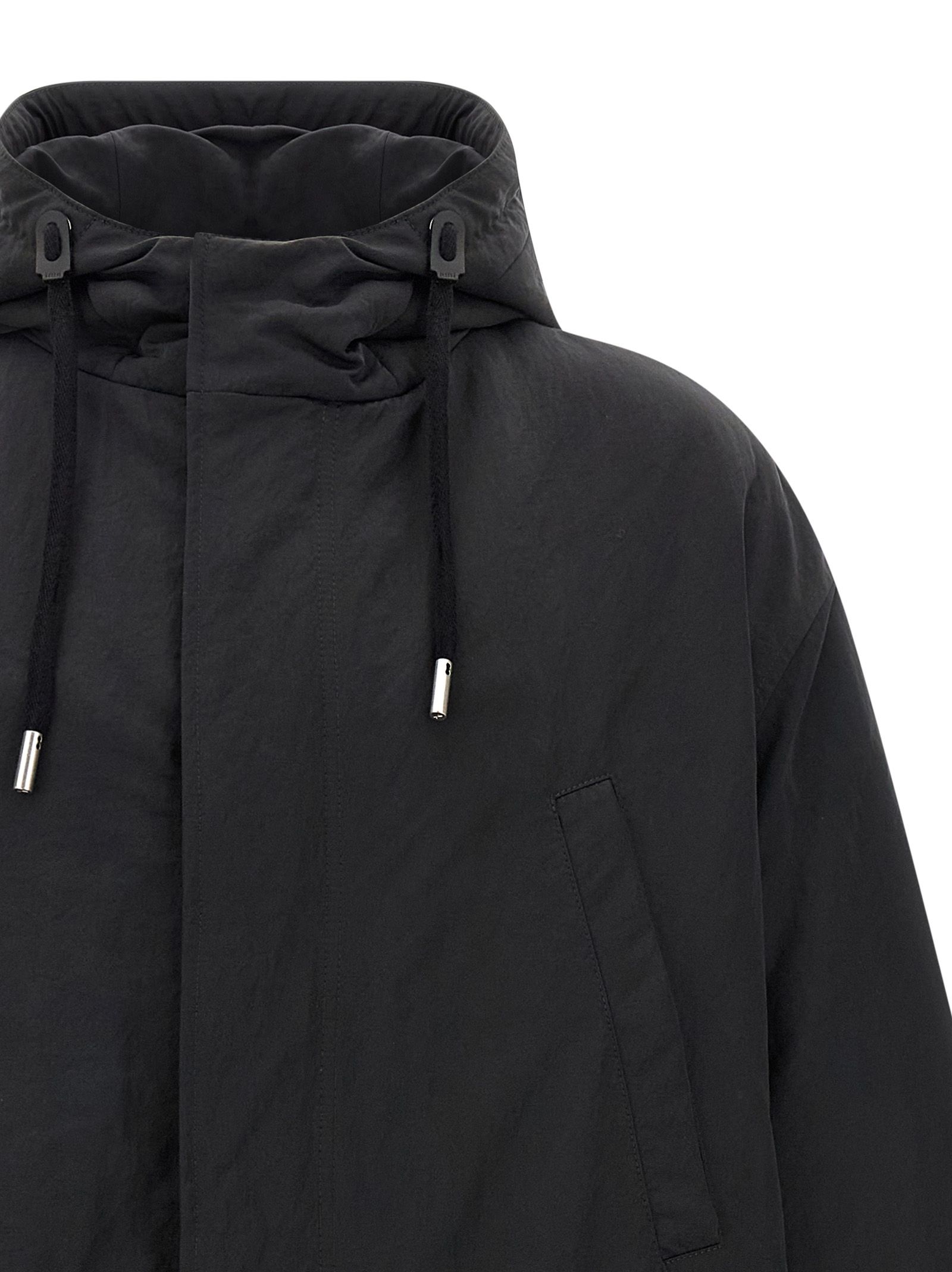Polyamide Men's Parka - Ami Paris - Modalova