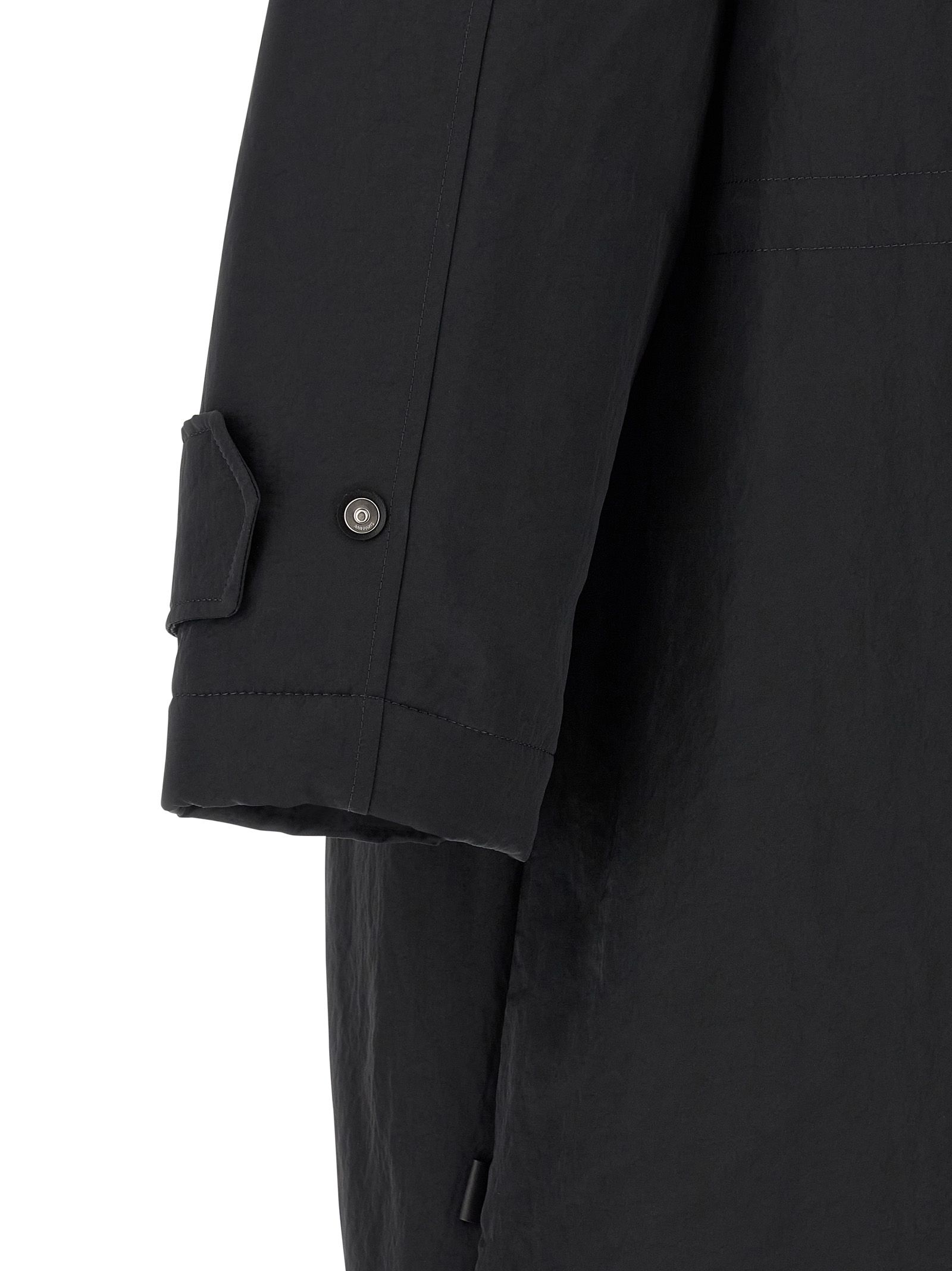 Polyamide Men's Parka - Ami Paris - Modalova