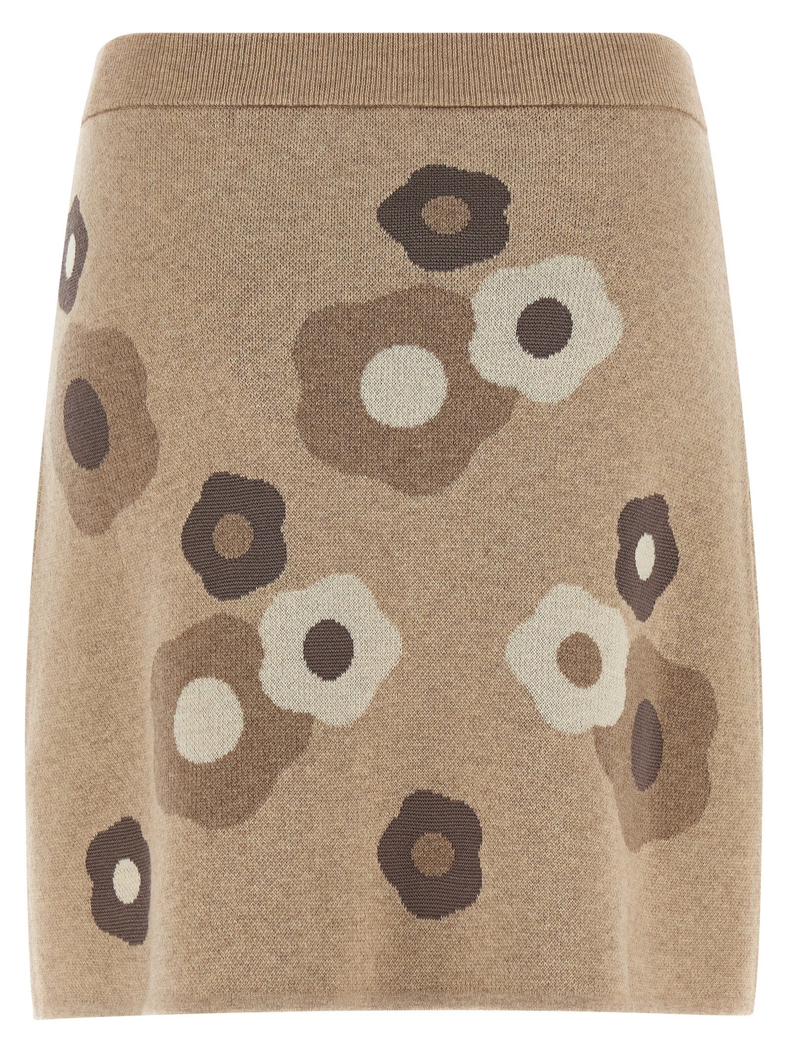 Kenzo Beige Wool Long Women's Skirt - Kenzo - Modalova