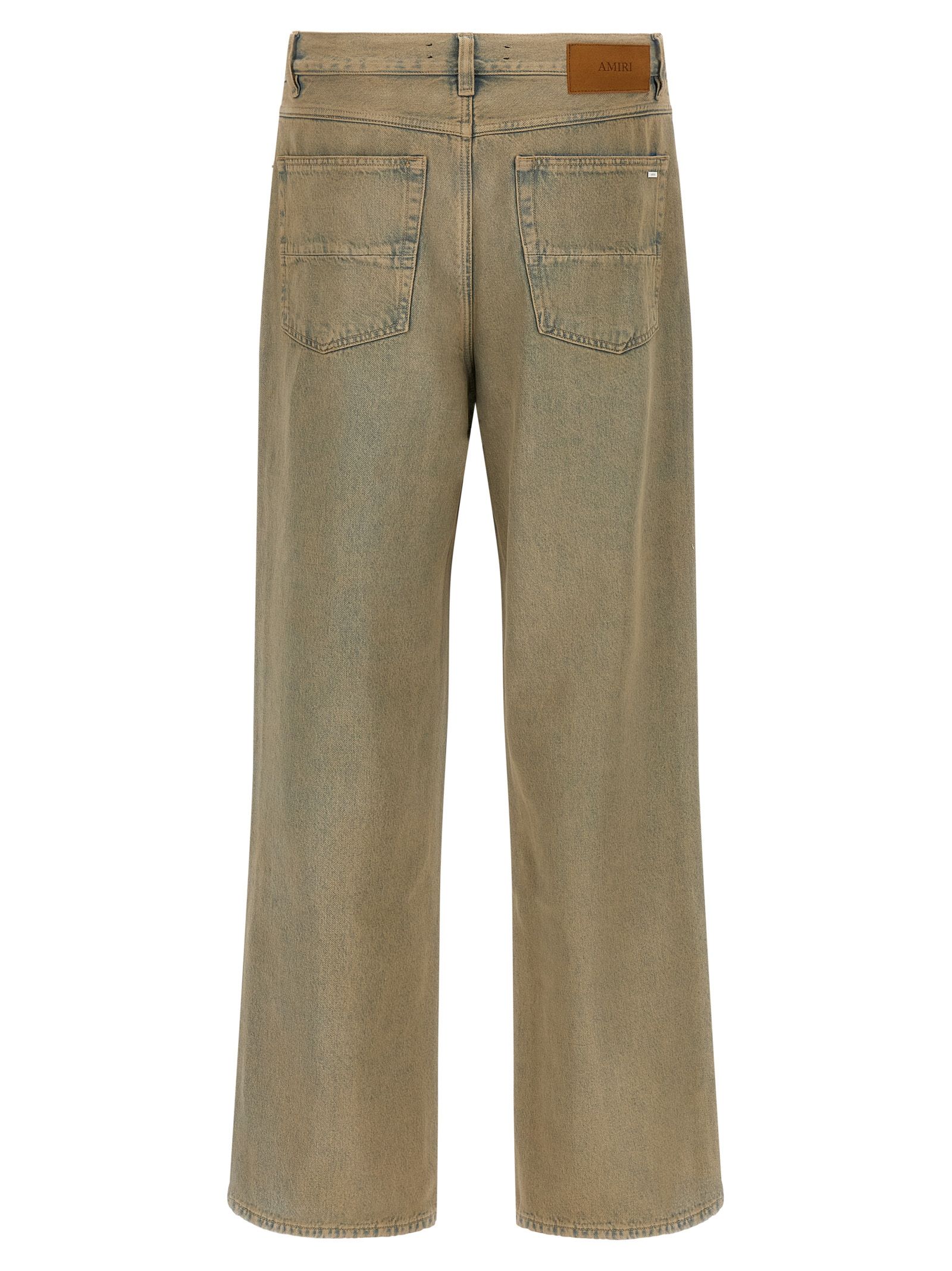 Cotton Straight-Leg Men's Jeans - Amiri - Modalova