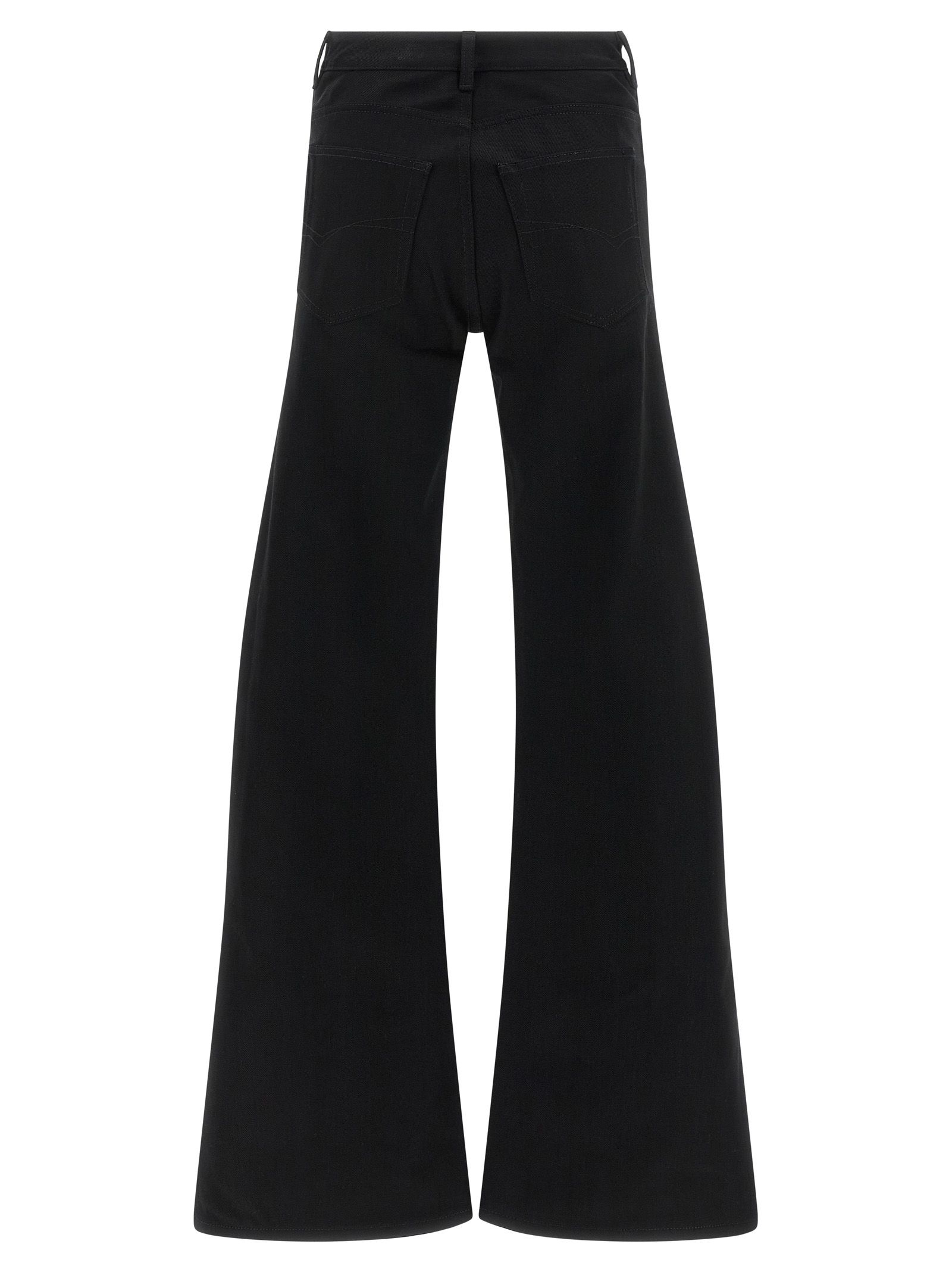 Cotton Flared Women's Jeans - Balenciaga - Modalova