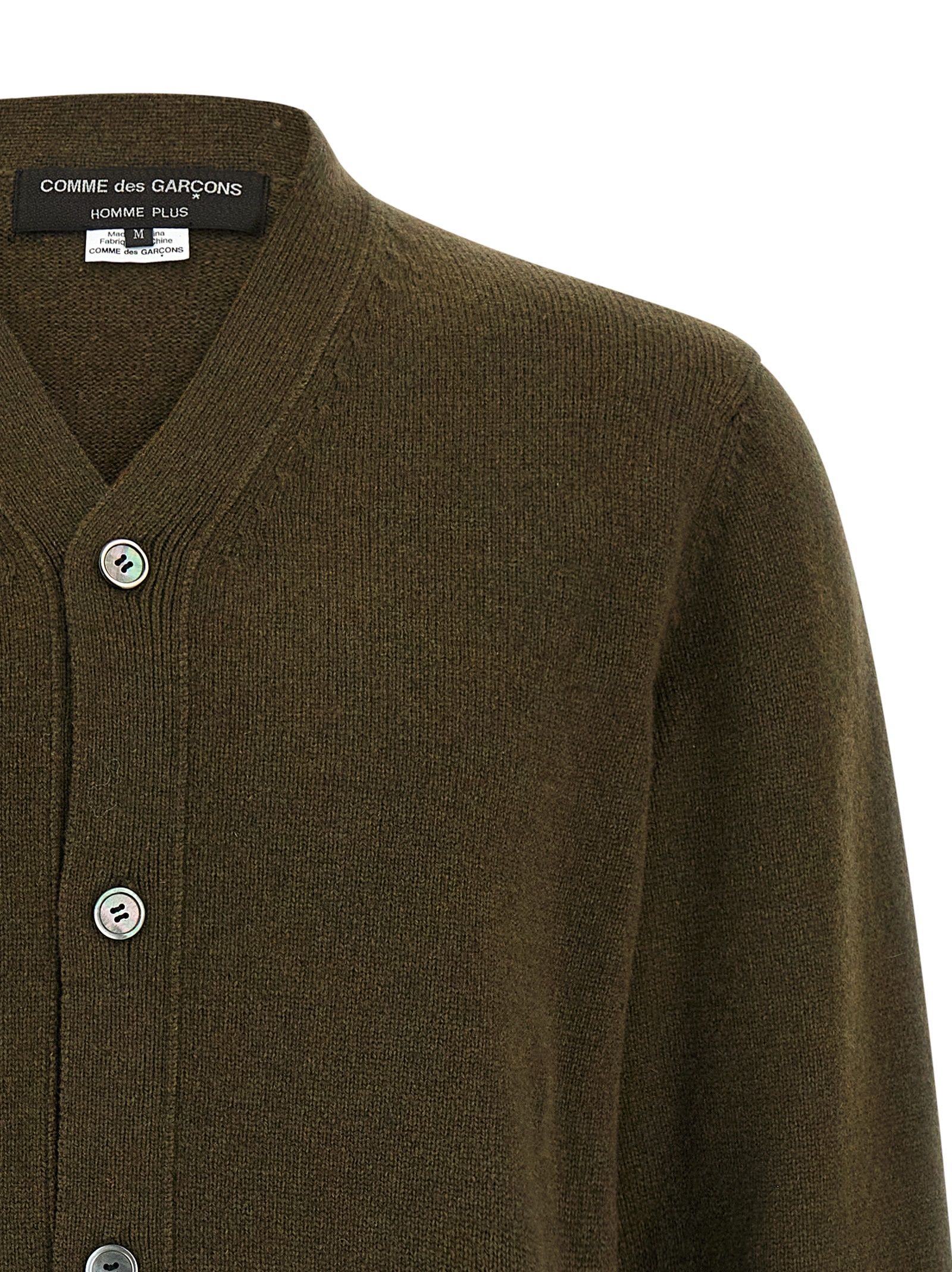 Wool Men's Cardigan - Comme Des Garçons - Modalova