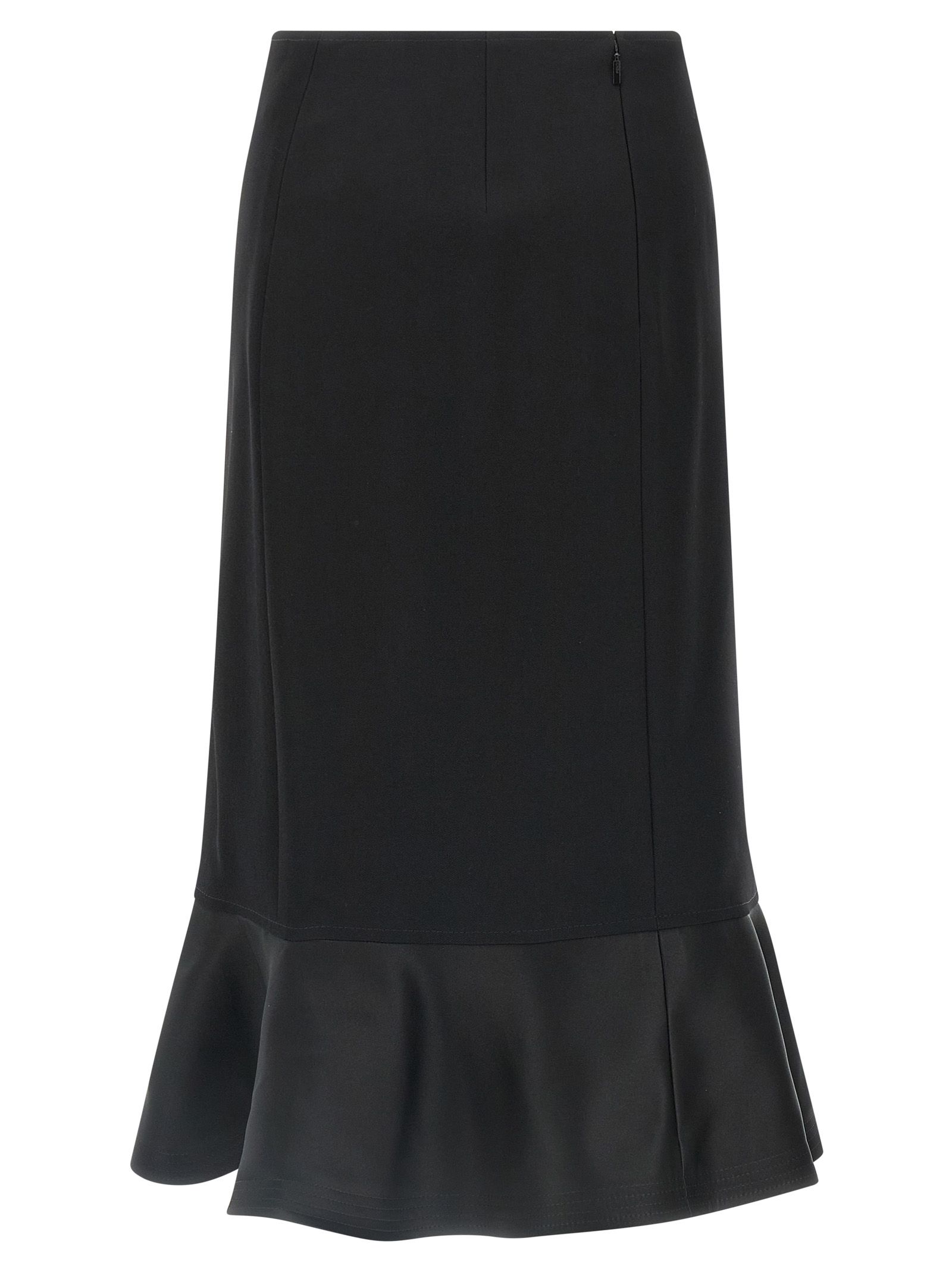 Virgin Wool Midi Women's Skirt - Fendi - Modalova