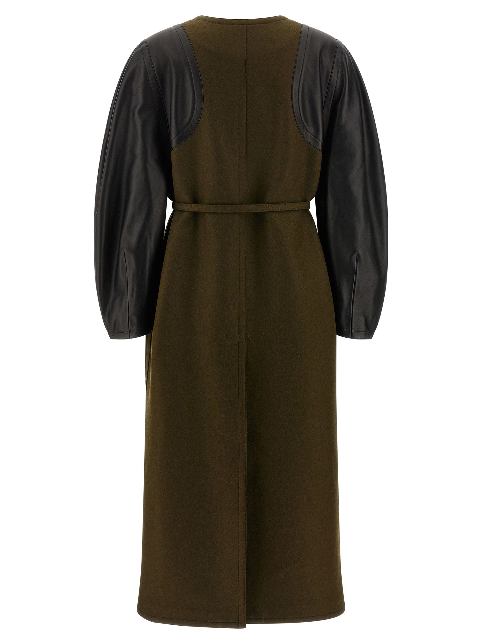 Fendi Bicolor Viscose Women's Coat - Fendi - Modalova