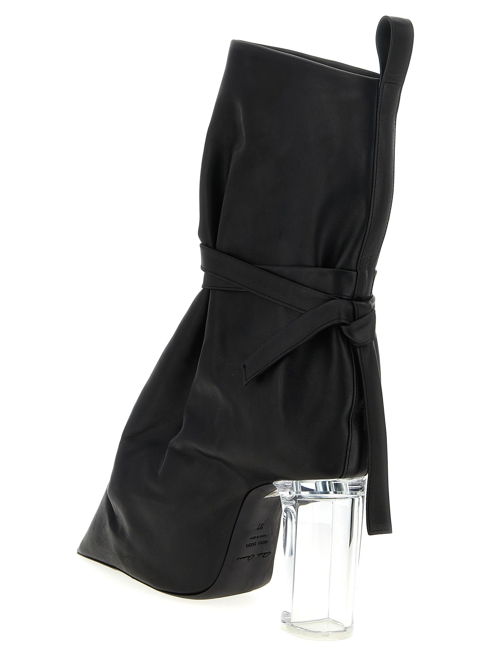 Cowhide Ankle Women's Boots - Rick Owens - Modalova