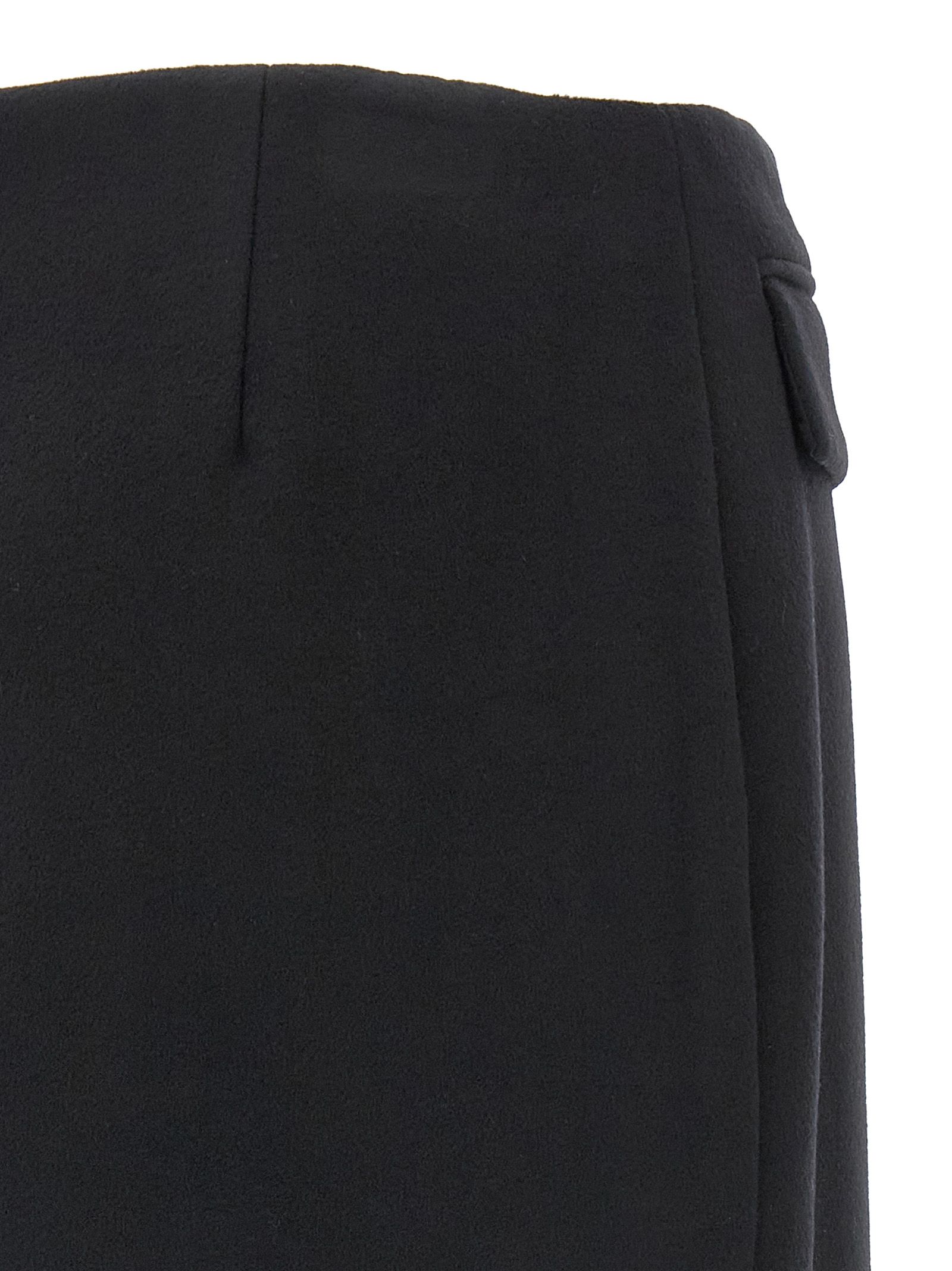 Virgin Wool Long Women's Skirt - Ferragamo - Modalova
