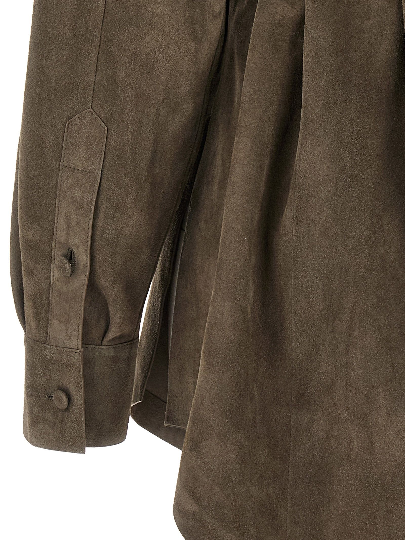 Lamb Leather Women's Blouse - Fendi - Modalova