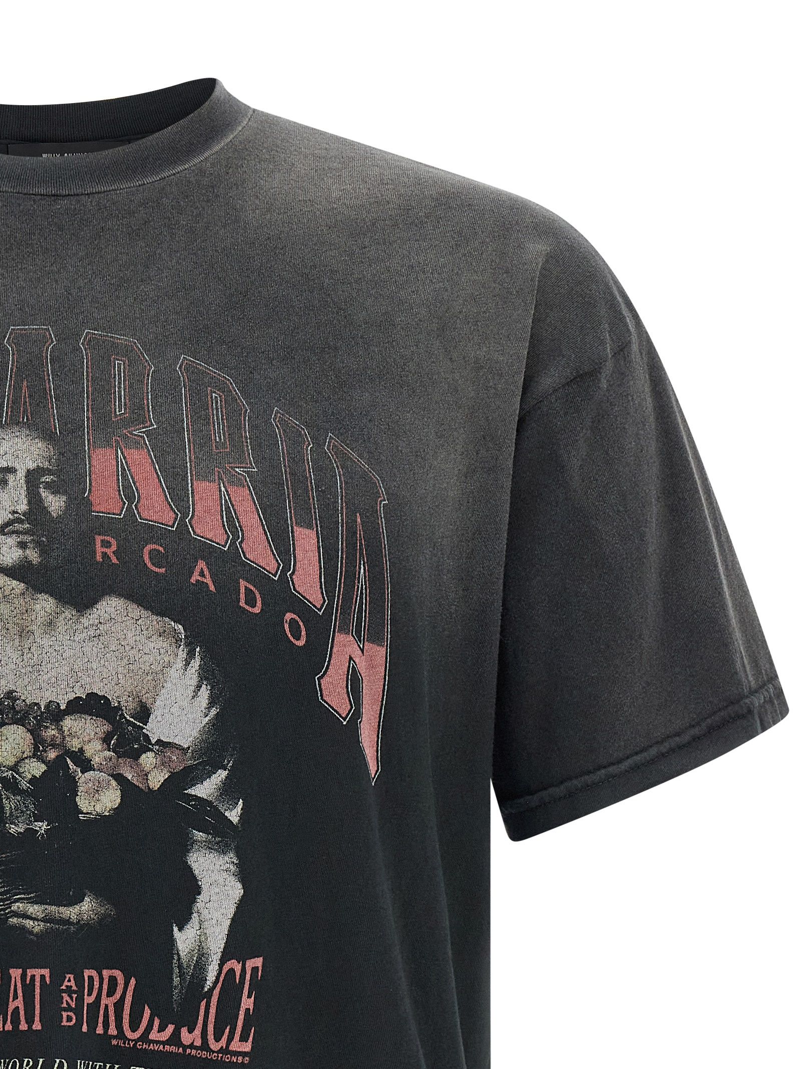 Cotton Men's T-Shirt - WILLY CHAVARRIA - Modalova