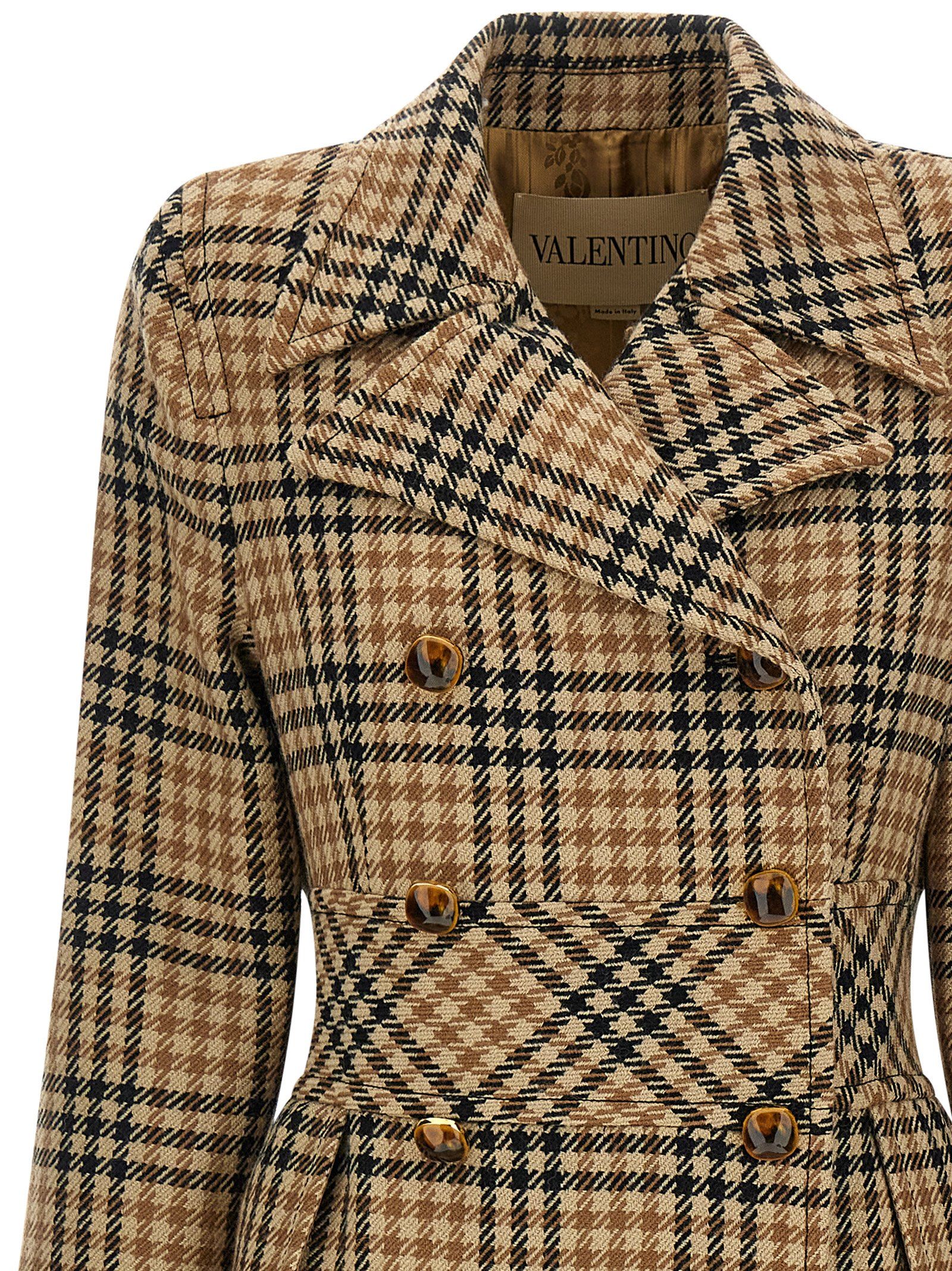 Virgin Wool Women's Coat - Valentino Garavani - Modalova