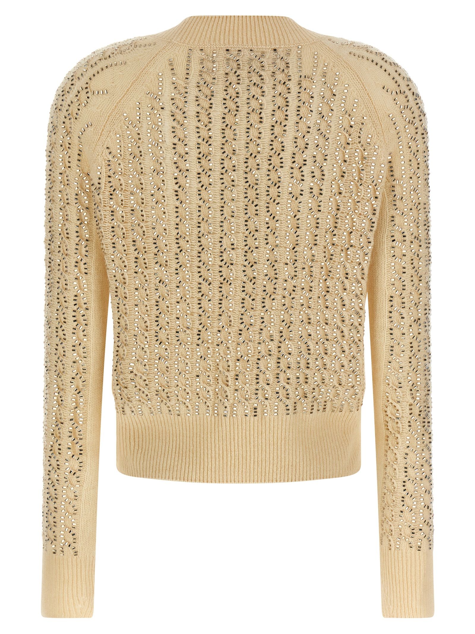 Virgin Wool Women's Cardigan - Ermanno Scervino - Modalova