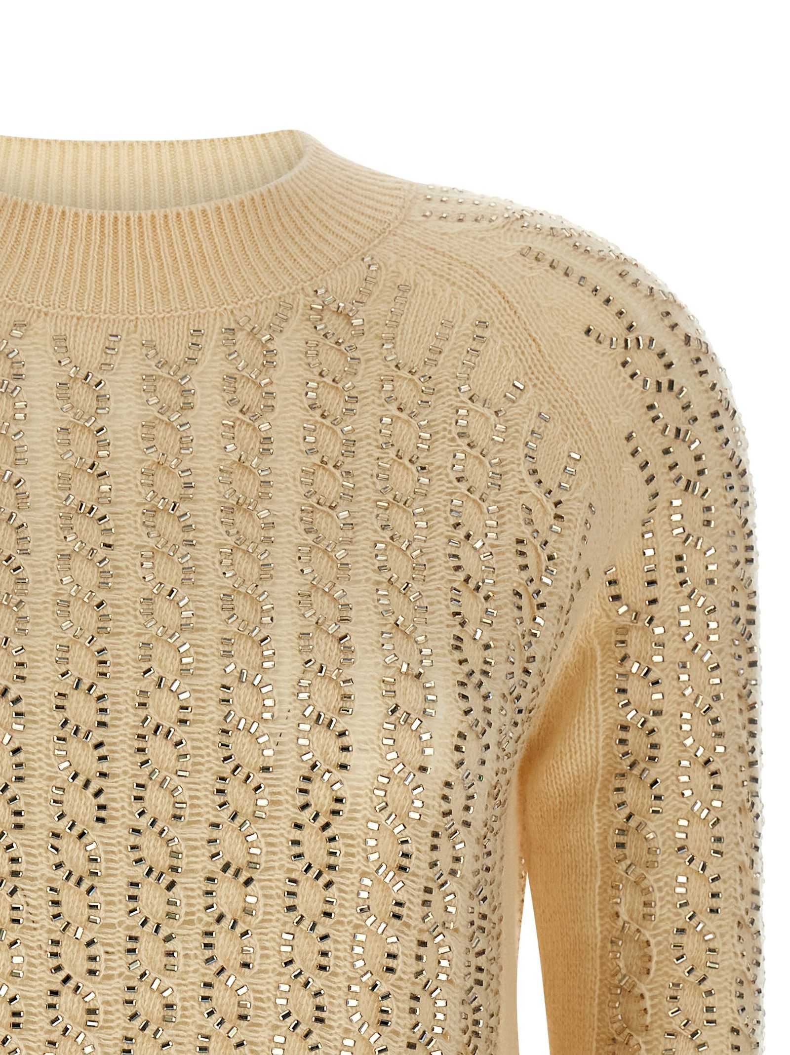 Virgin Wool Women's Cardigan - Ermanno Scervino - Modalova