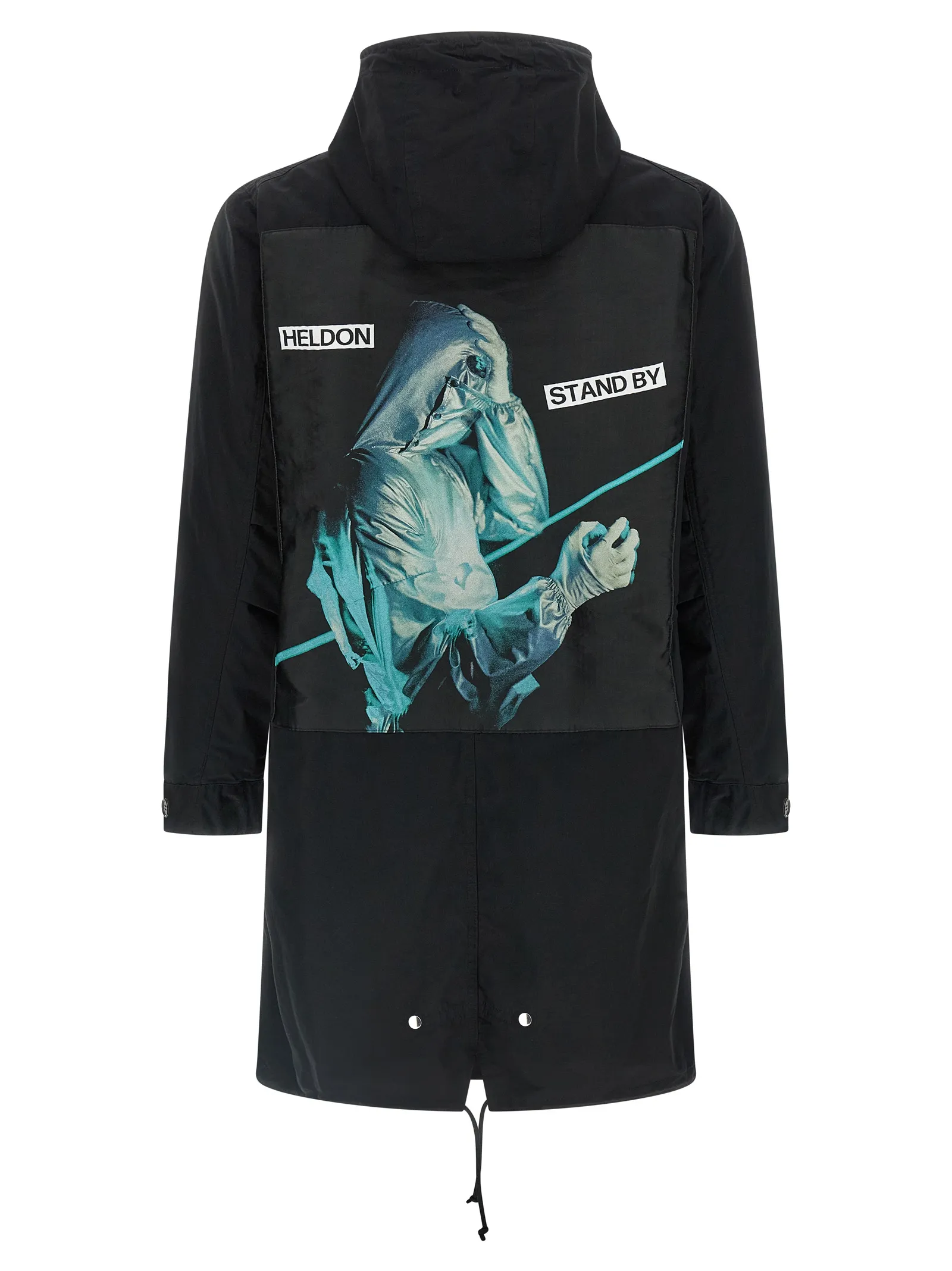 Undercover Black Cotton Men's Parka - Undercover - Modalova