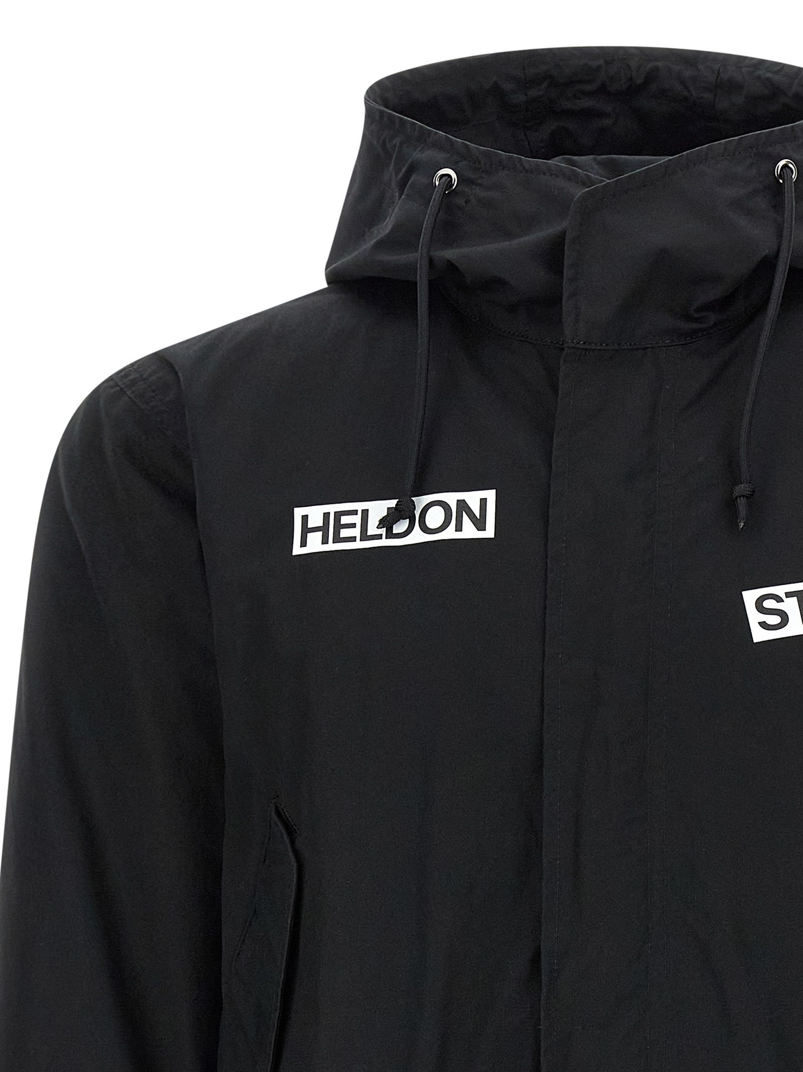 Undercover Black Cotton Men's Parka - Undercover - Modalova