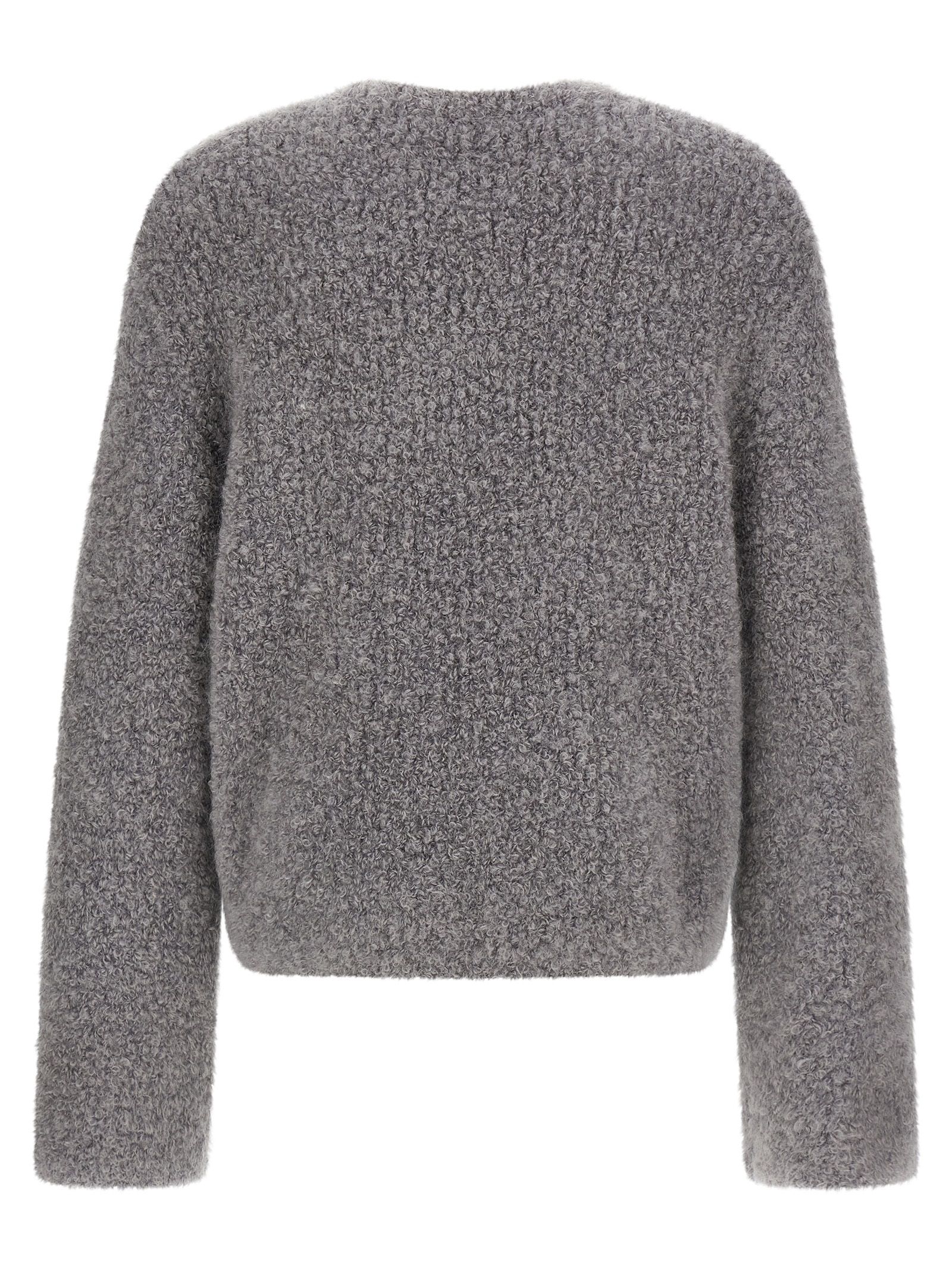 SÉFR Gray Fabric Men's Cardigan - SÉFR - Modalova
