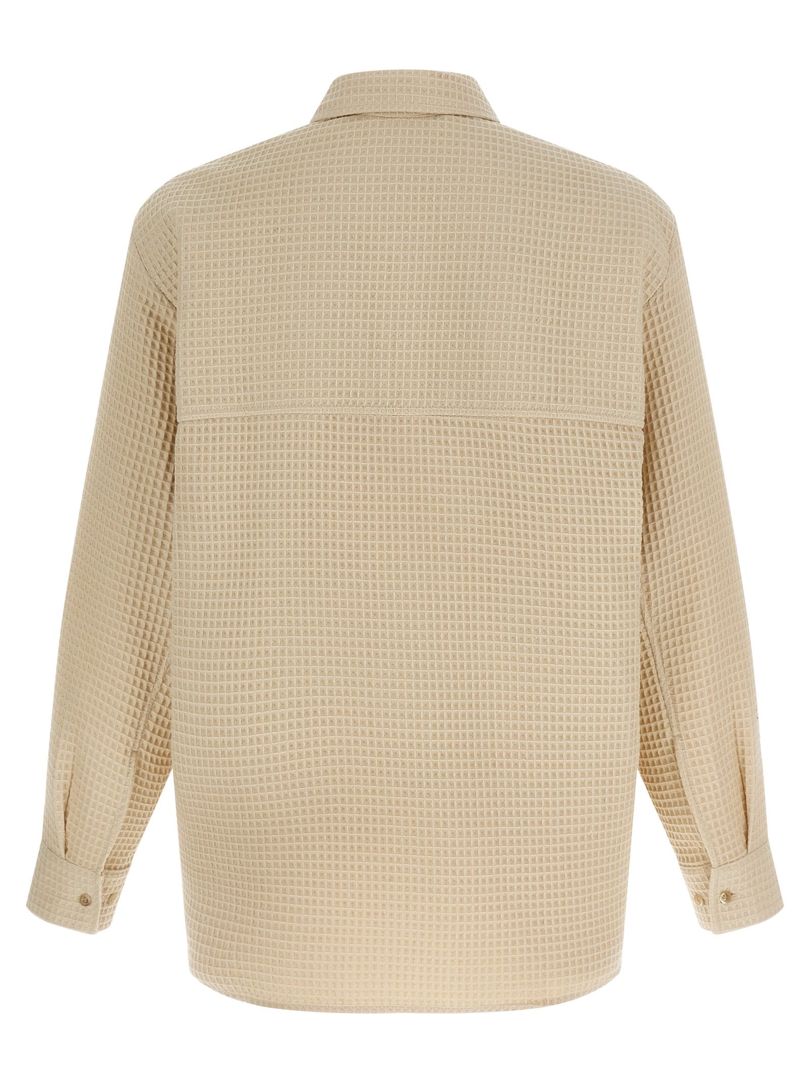 SÉFR Beige Cotton Men's Blouse - SÉFR - Modalova